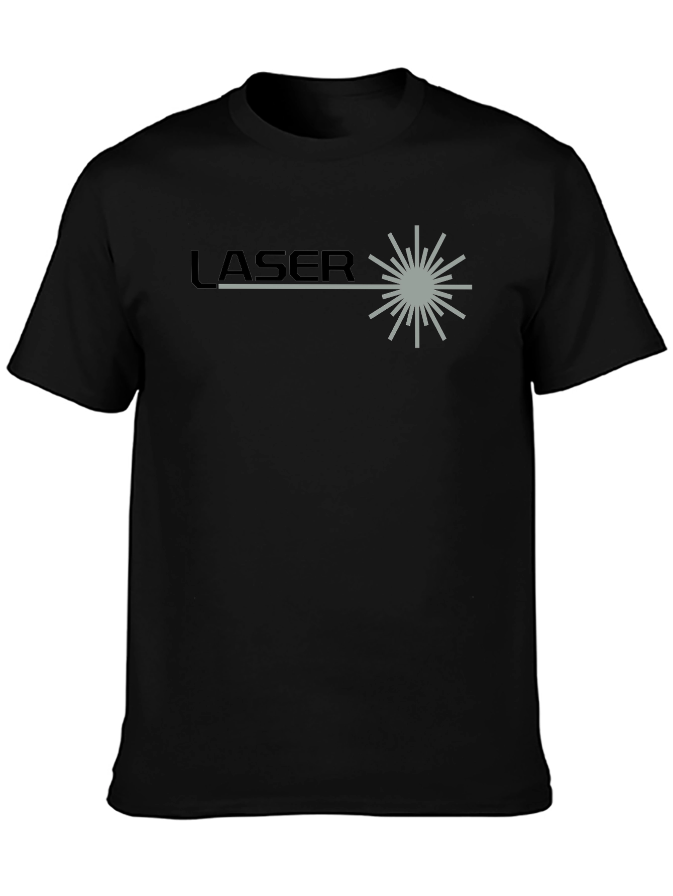 Laser Graphic T-Shirt - Modern Style Tee