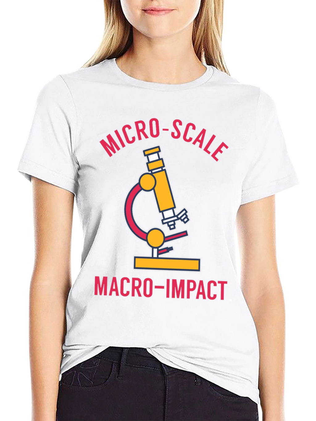 Micro-Scale Macro-Impact Science T-Shirt