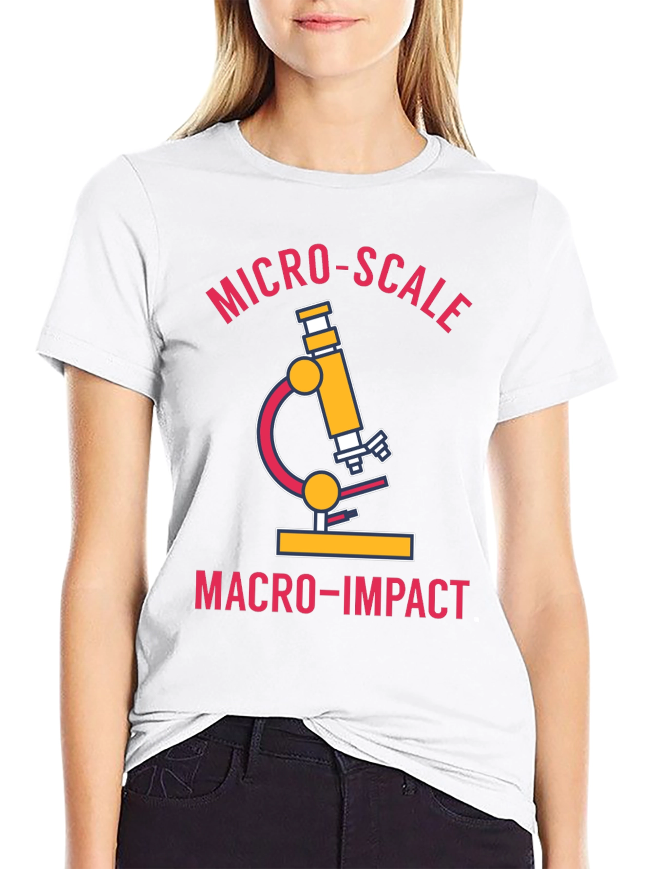 Micro-Scale Macro-Impact Science T-Shirt