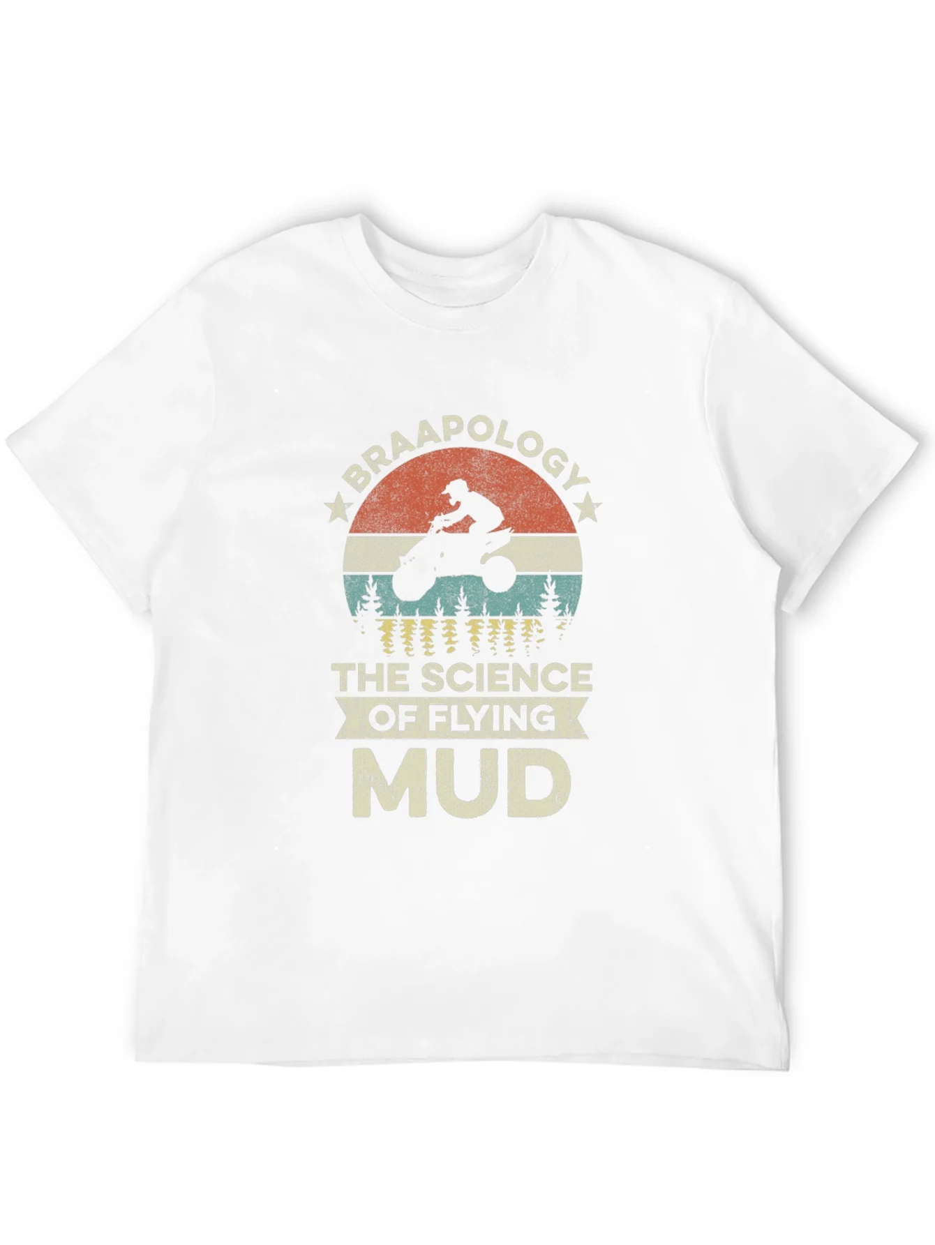 Braaapology Flying Mud T-Shirt - Dirt Bike Rider