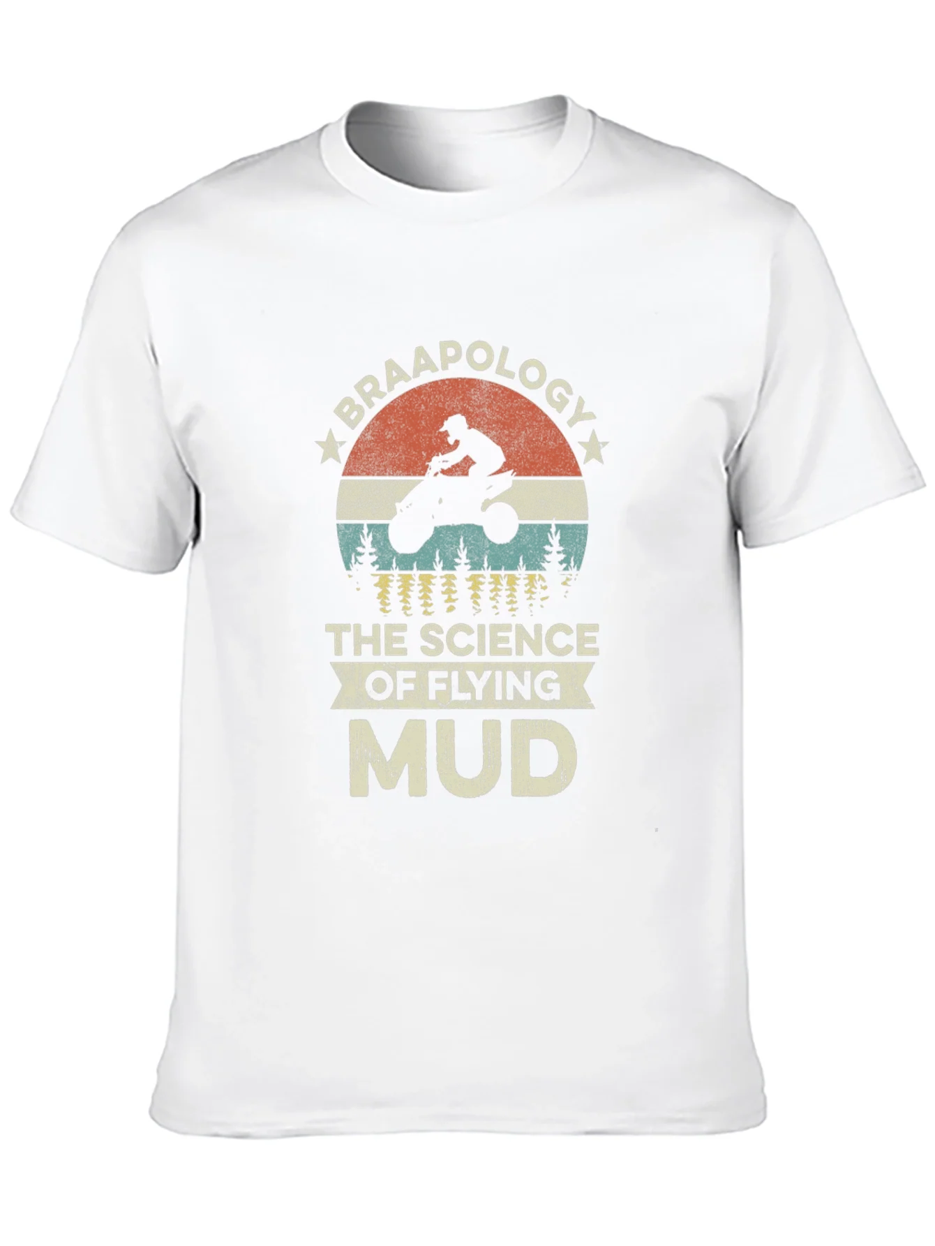 Braaapology Flying Mud T-Shirt - Dirt Bike Rider