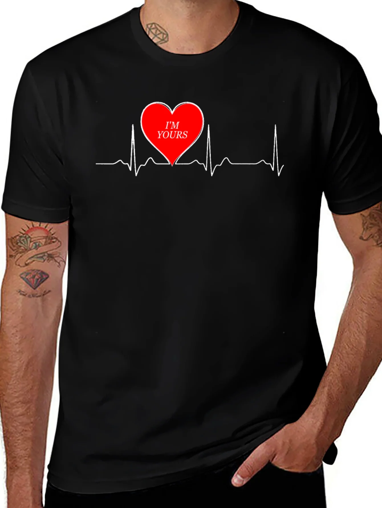 Im Yours Heartbeat T-Shirt - Express Your Love