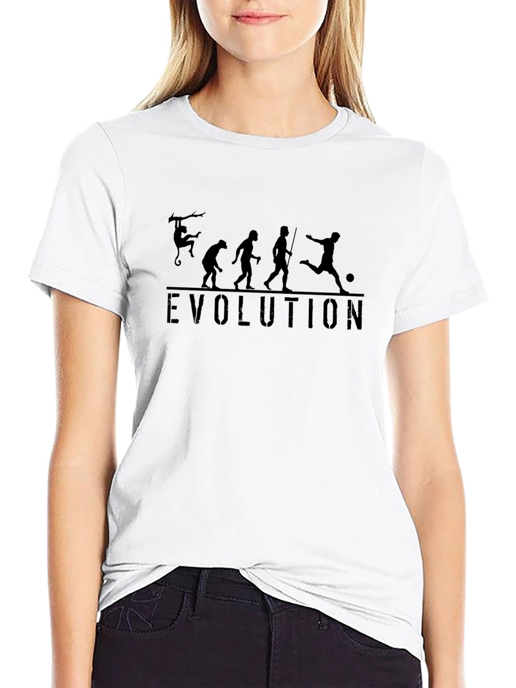 Evolution of Soccer T-Shirt - Funny Graphic Tee