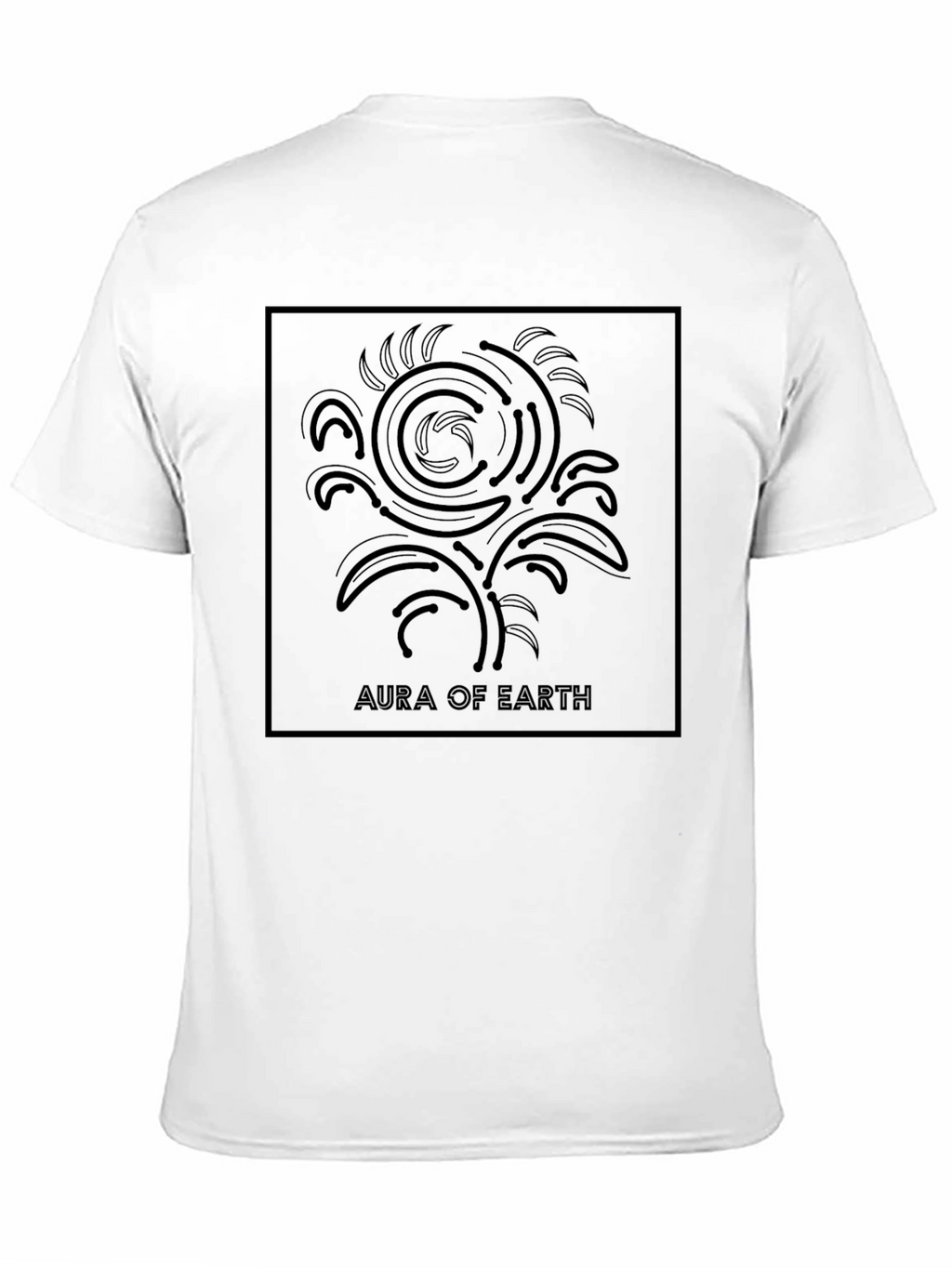 Aura of Earth Black Graphic Tee