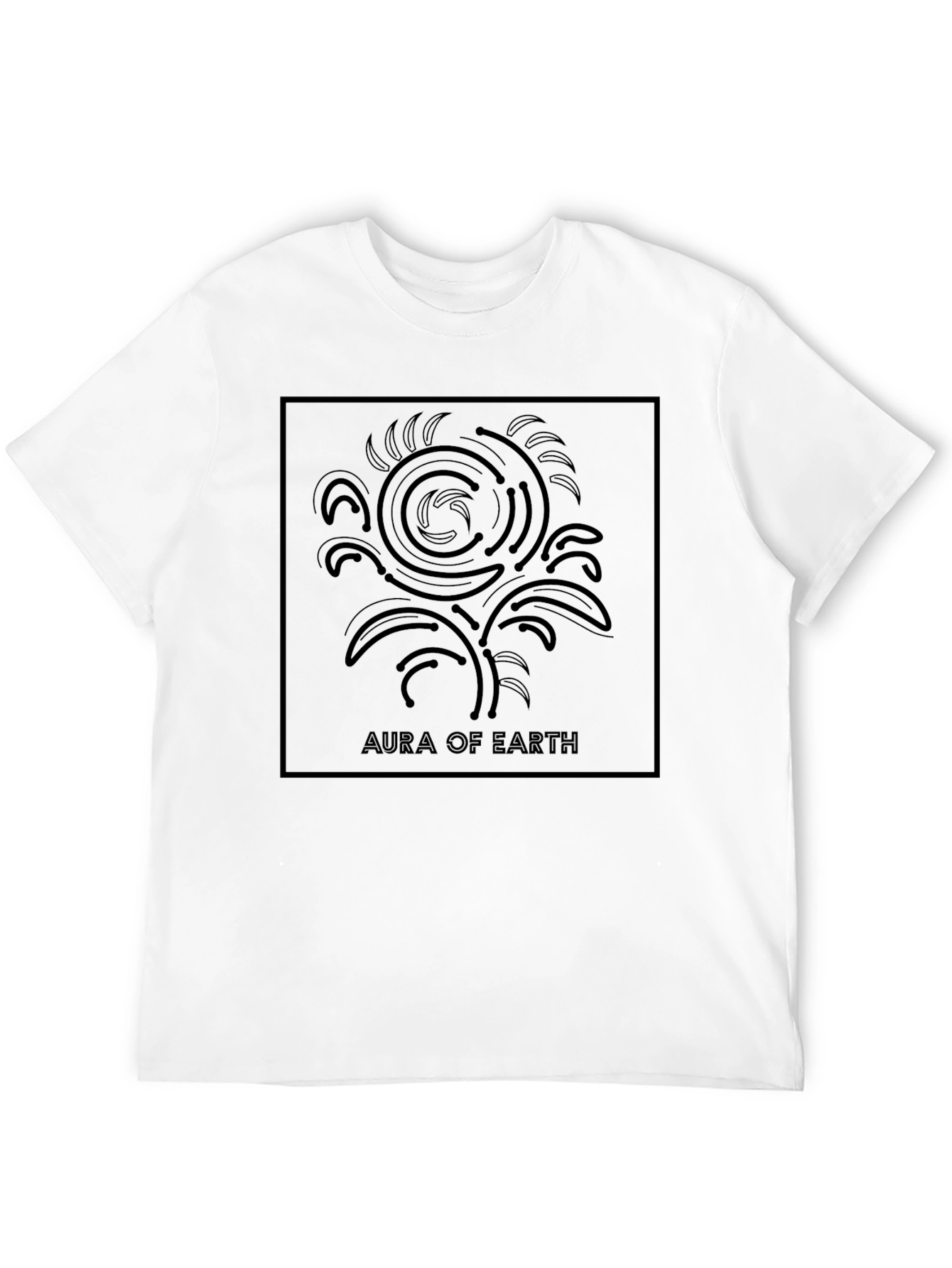 Aura of Earth Black Graphic Tee