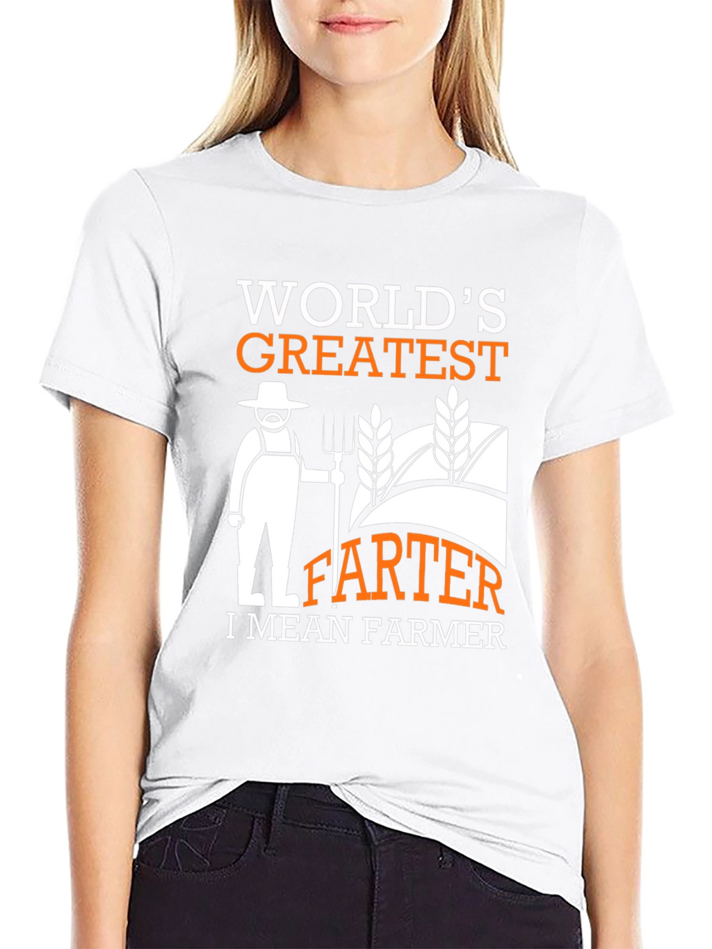 Funny Farmer T-Shirt - Greatest FARTER