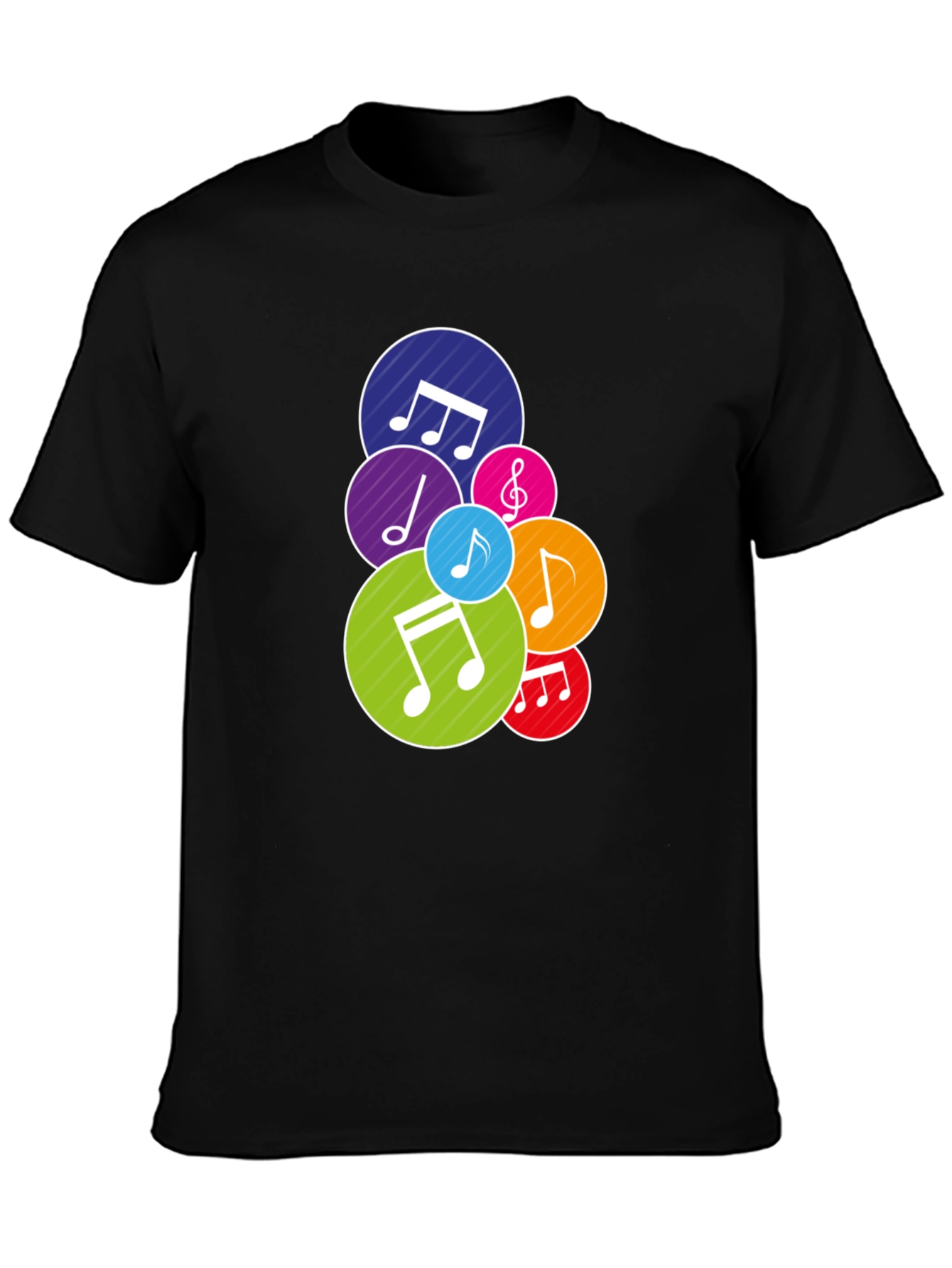 Musical Notes Graphic T-Shirt