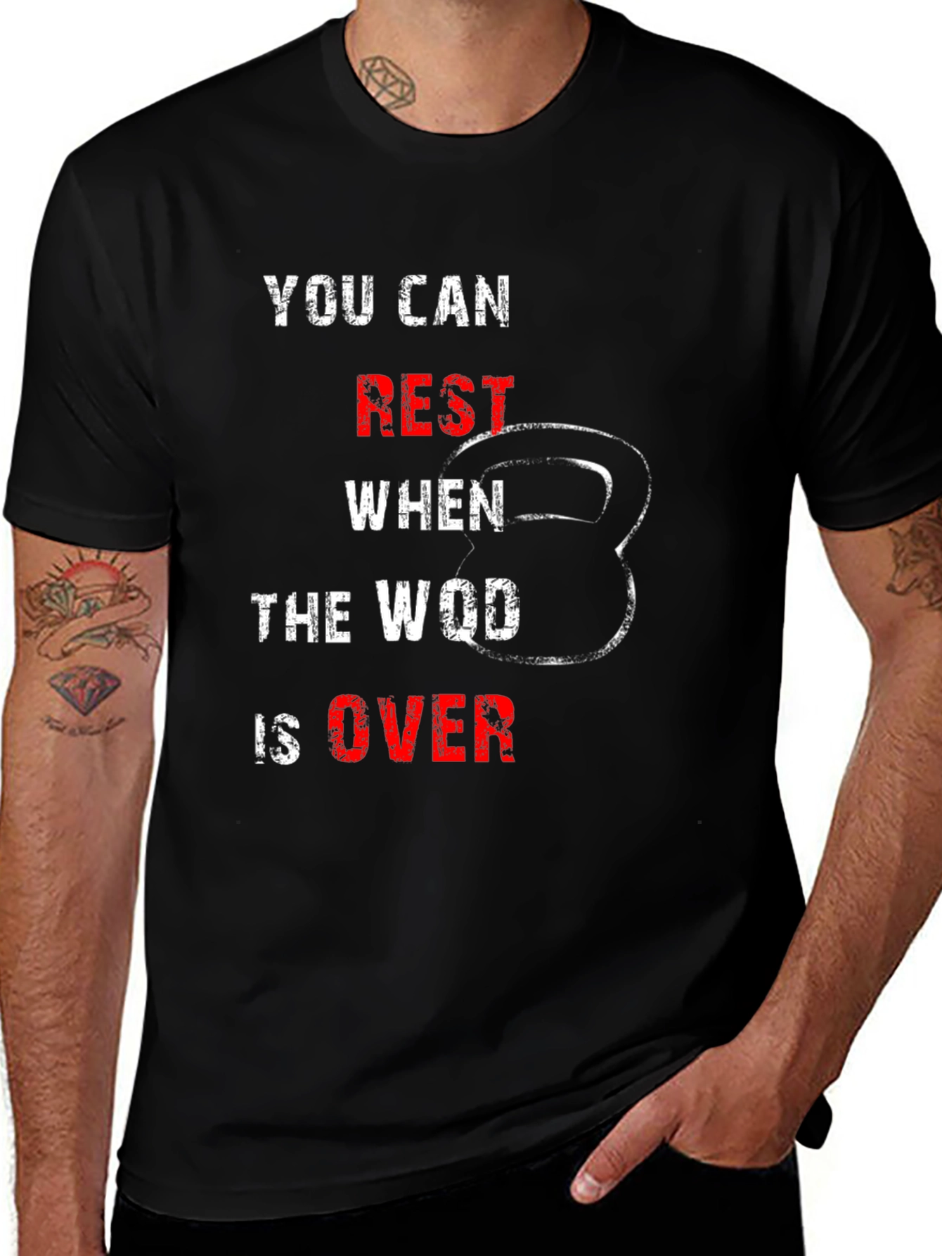 You Can Rest When the WOD is Over T-Shirt