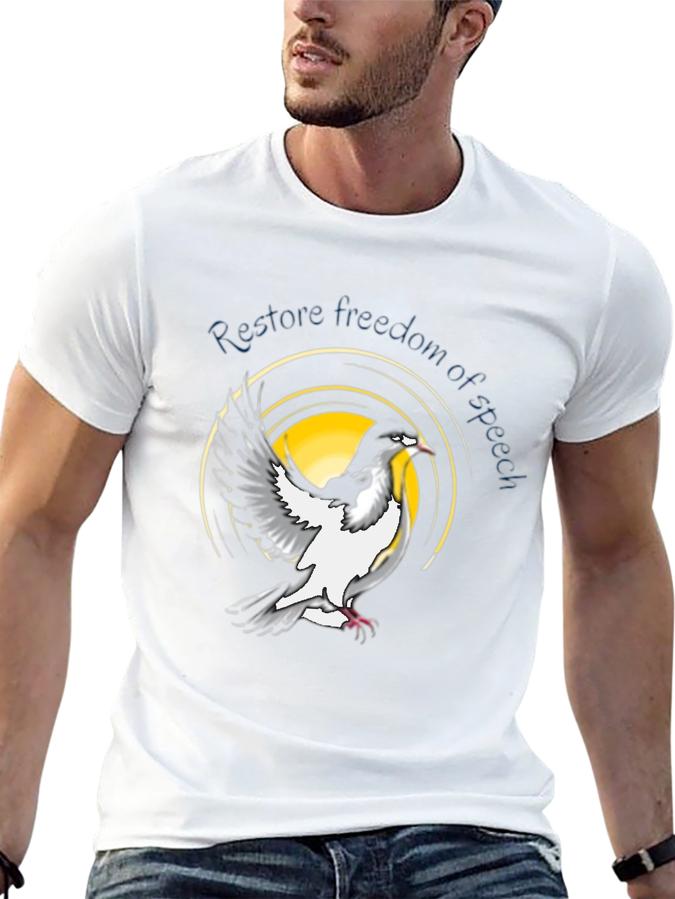 Freedom of Speech Graphic T-Shirt