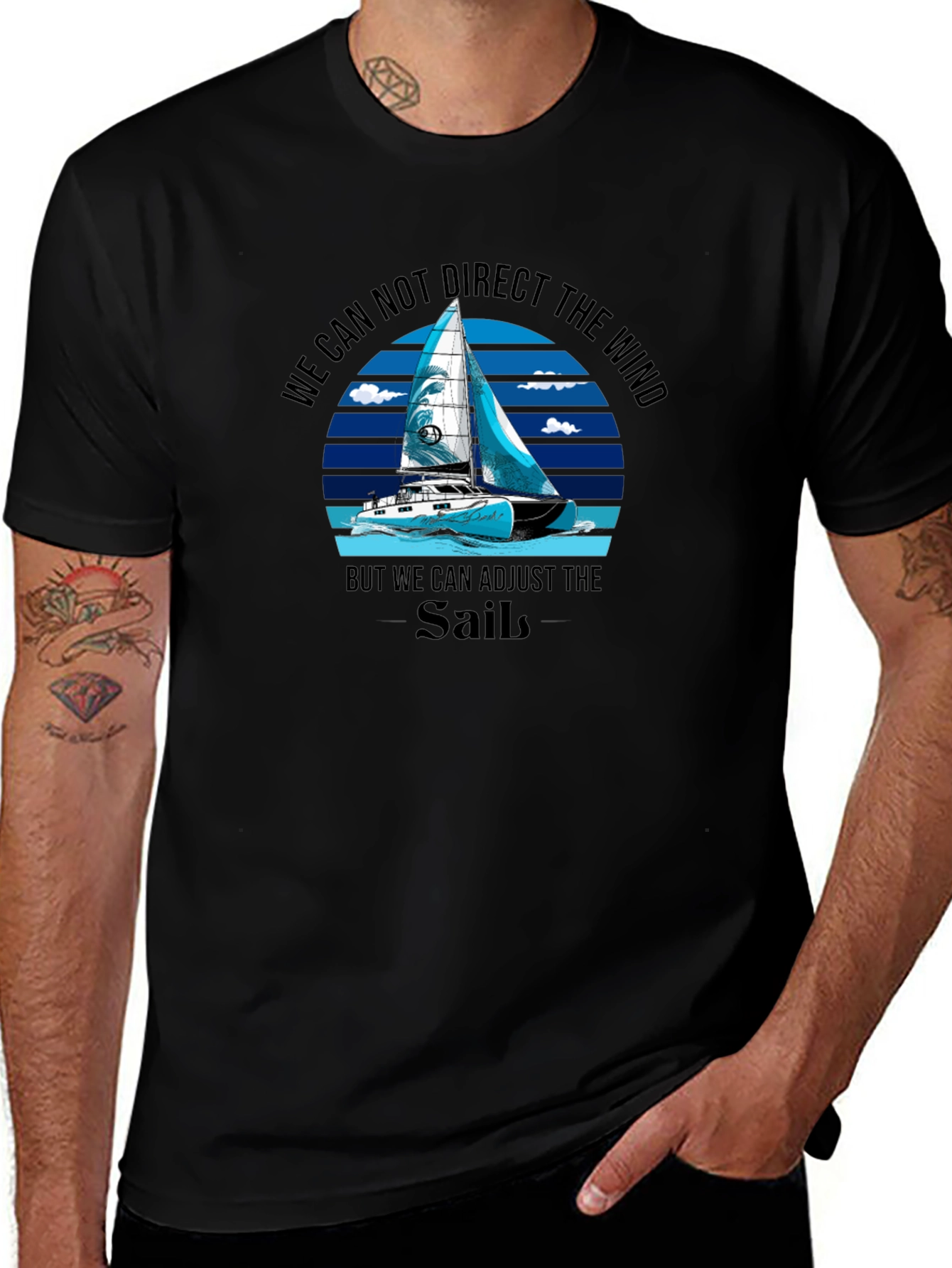 Adjust the Sail Graphic T-Shirt