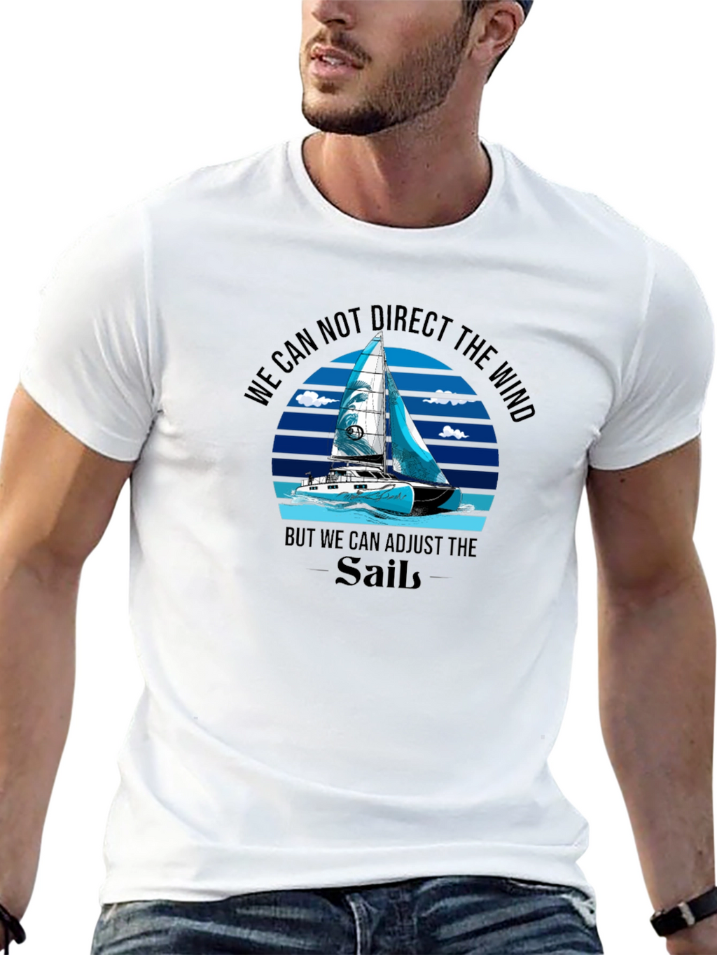 Adjust the Sail Graphic T-Shirt
