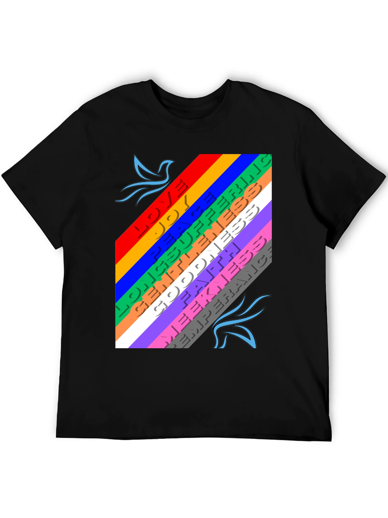 Fruit of the Spirit Black Graphic Tee