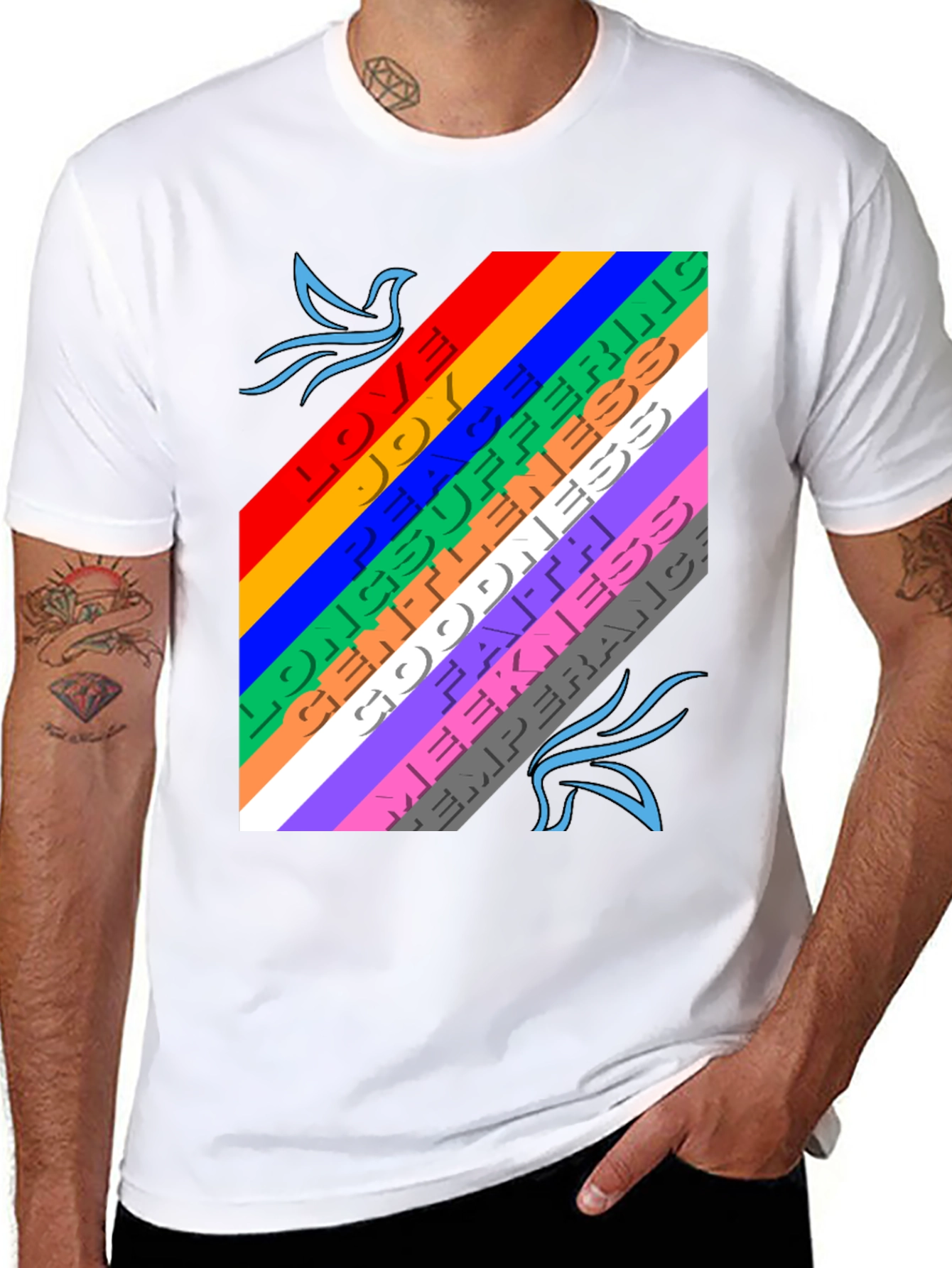 Fruit of the Spirit Black Graphic Tee