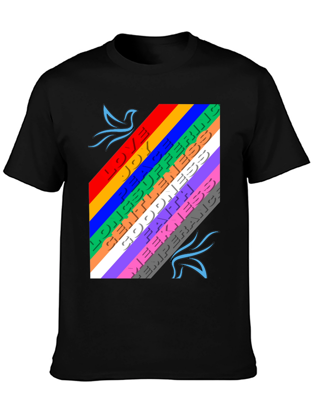 Fruit of the Spirit Black Graphic Tee