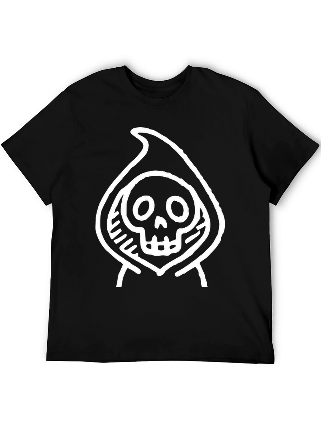 Grim Reaper Graphic Tee - Black