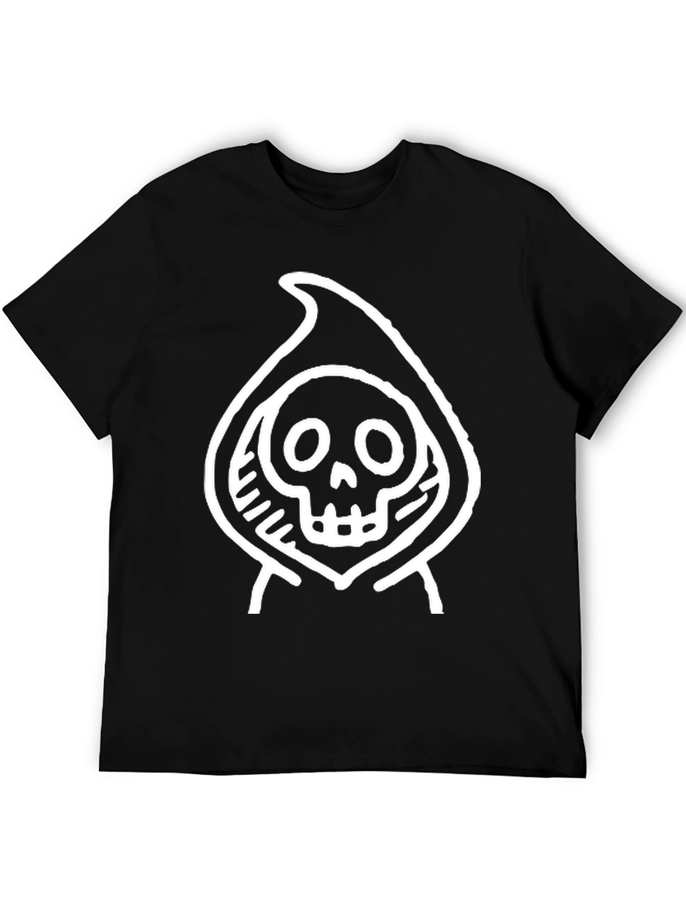 Grim Reaper Graphic Tee - Black