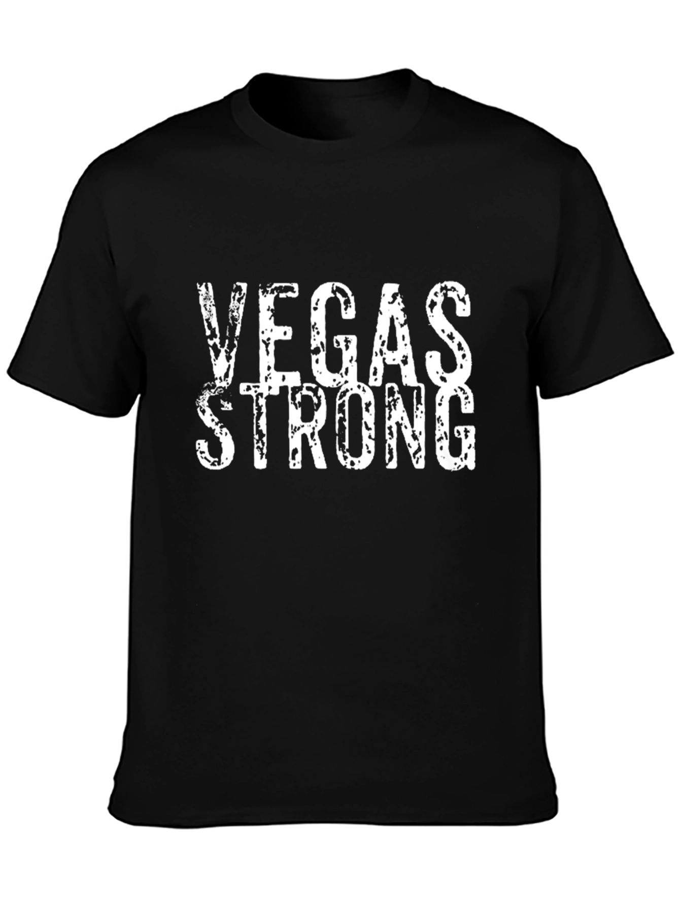 Vegas Strong Graphic T-Shirt - Black