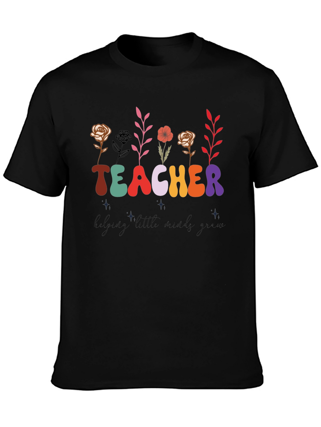 Teacher Helping Minds Grow T-Shirt