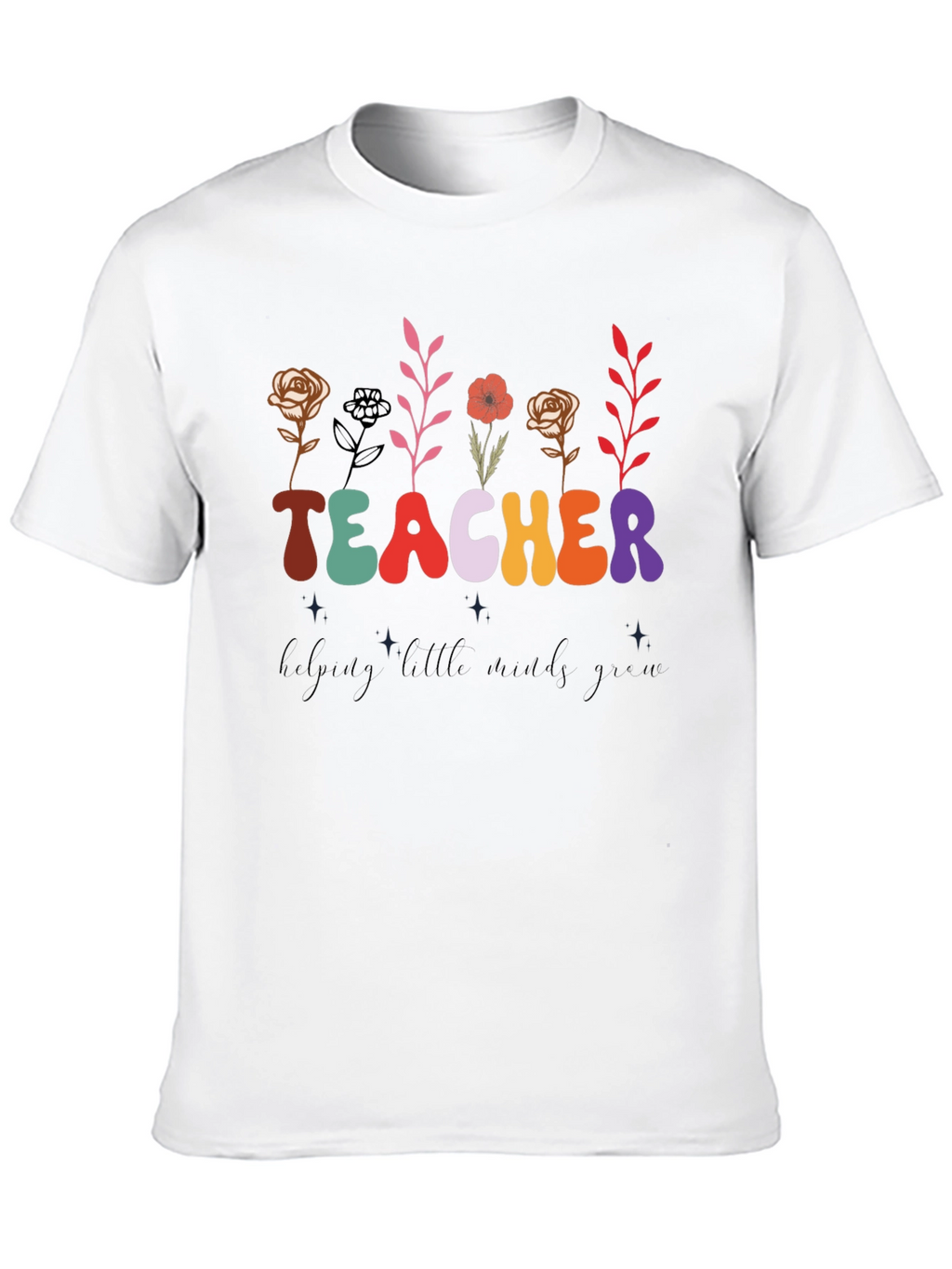 Teacher Helping Minds Grow T-Shirt