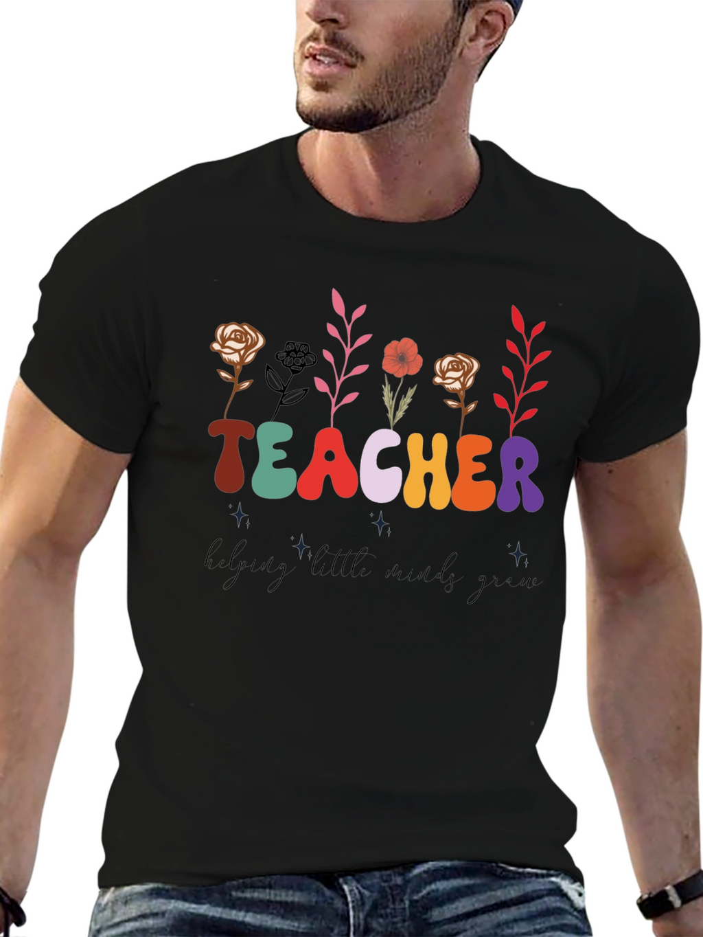 Teacher Helping Minds Grow T-Shirt