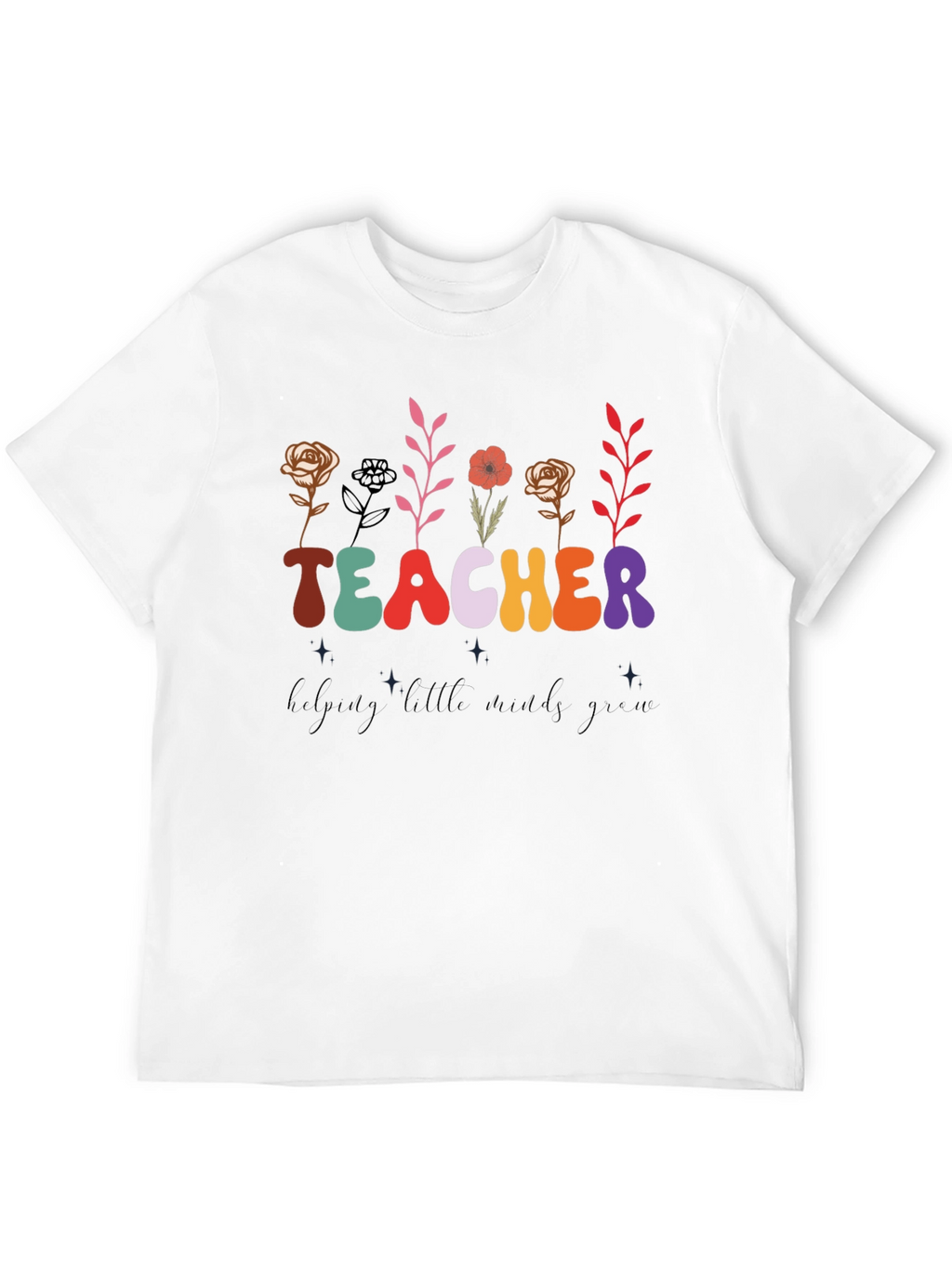 Teacher Helping Minds Grow T-Shirt