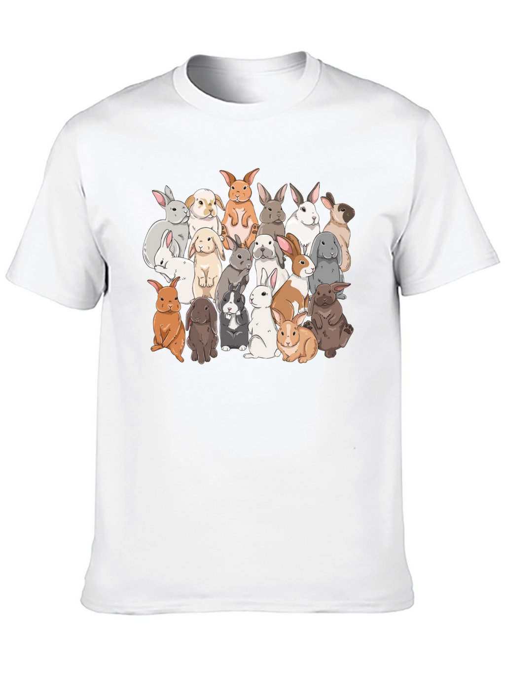Bunny T-Shirt - Cute Rabbit Graphic Tee