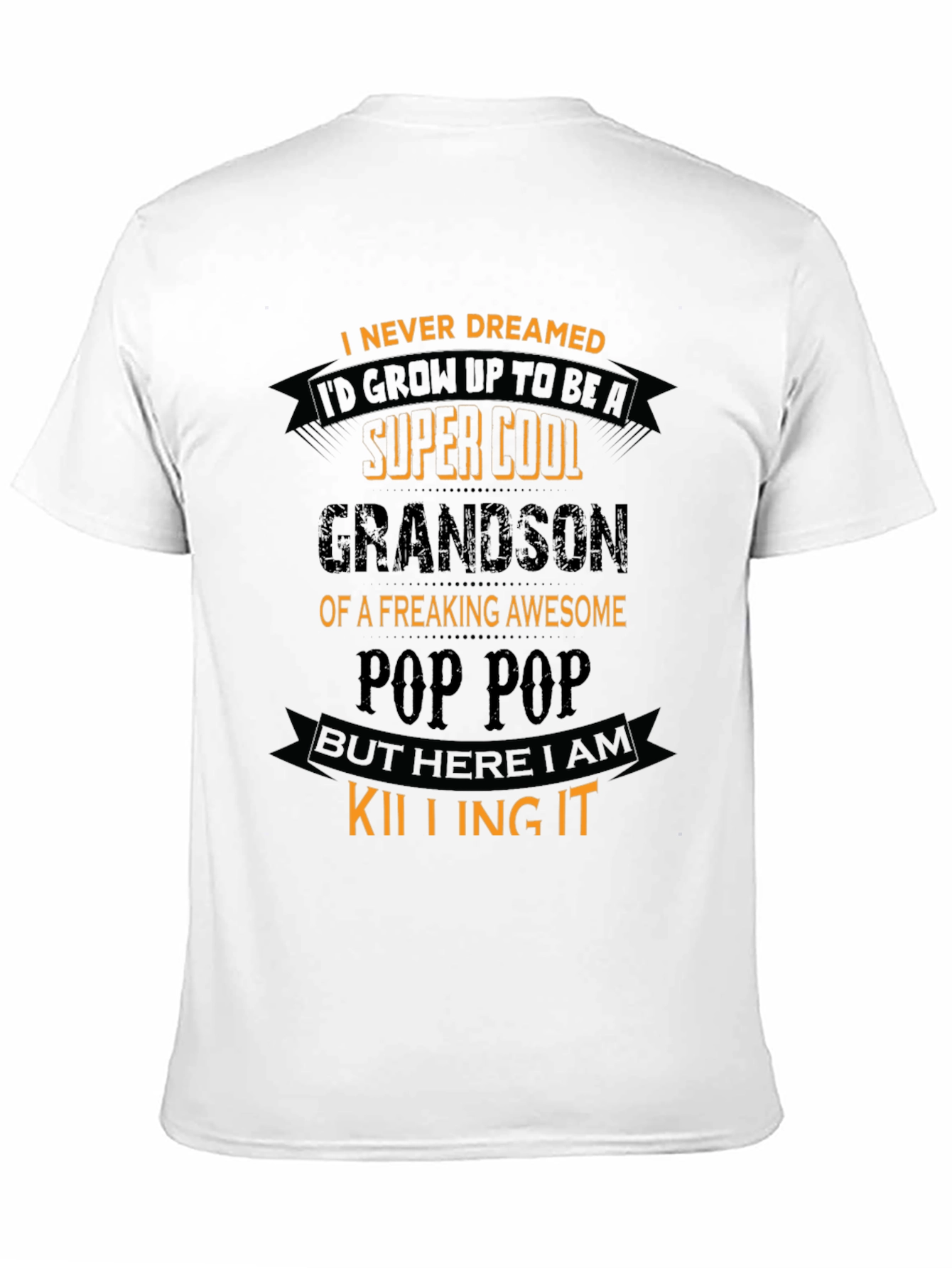 Super Cool Grandson T-Shirt - Awesome Pop Pop Gift
