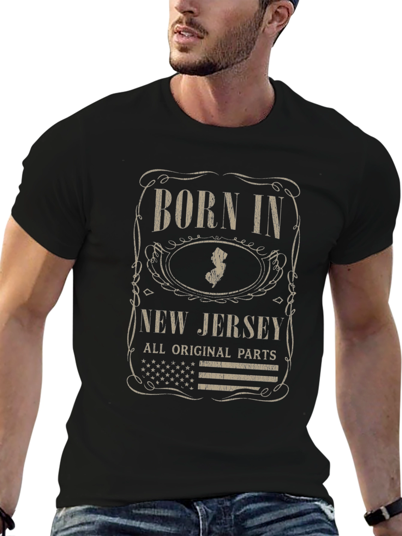 Born in New Jersey Graphic T-Shirt