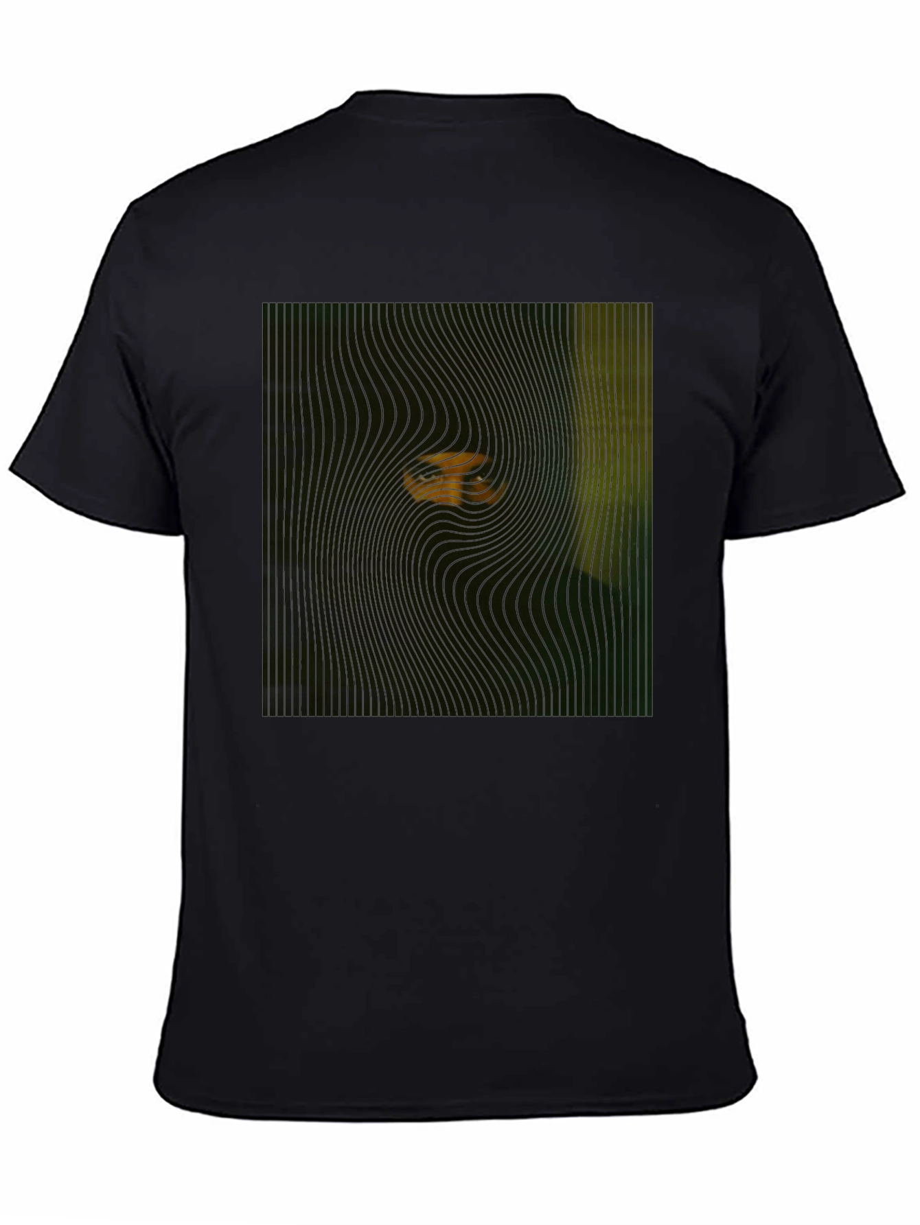 Mysterious Eyes Black T-Shirt