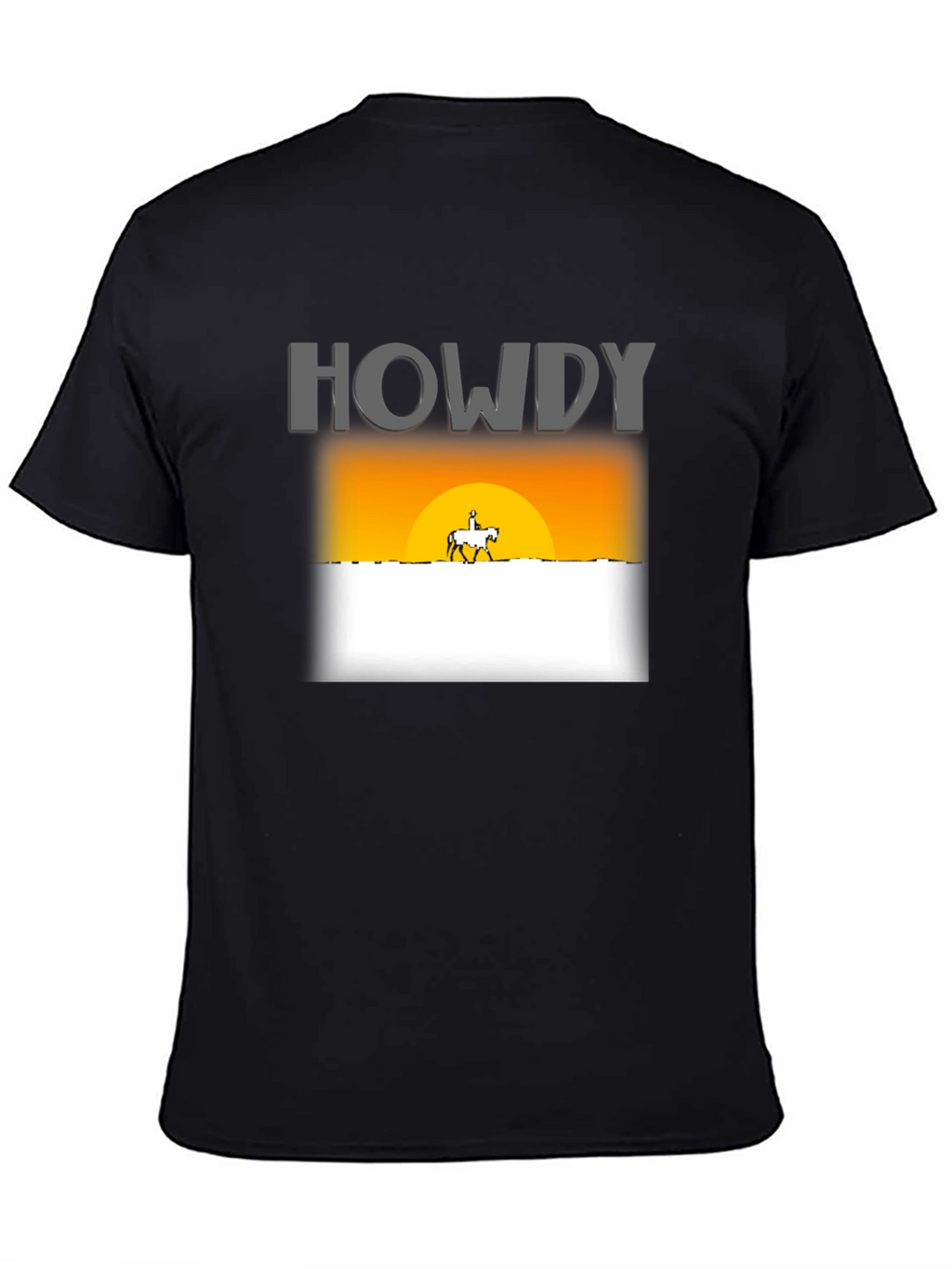 Howdy Sunset Graphic T-Shirt - Western Style Tee