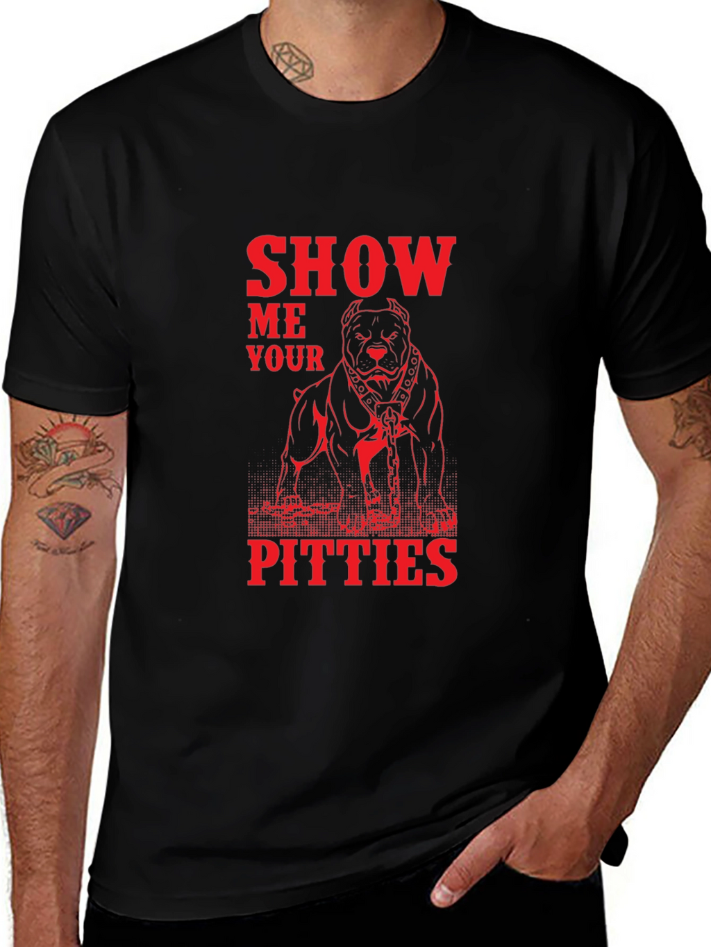 Show Me Your Pitties Graphic Tee