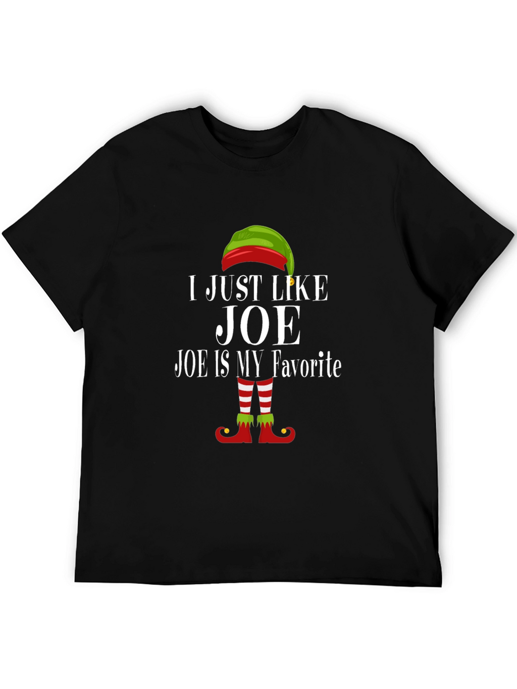 Funny Christmas Elf Joe T-Shirt
