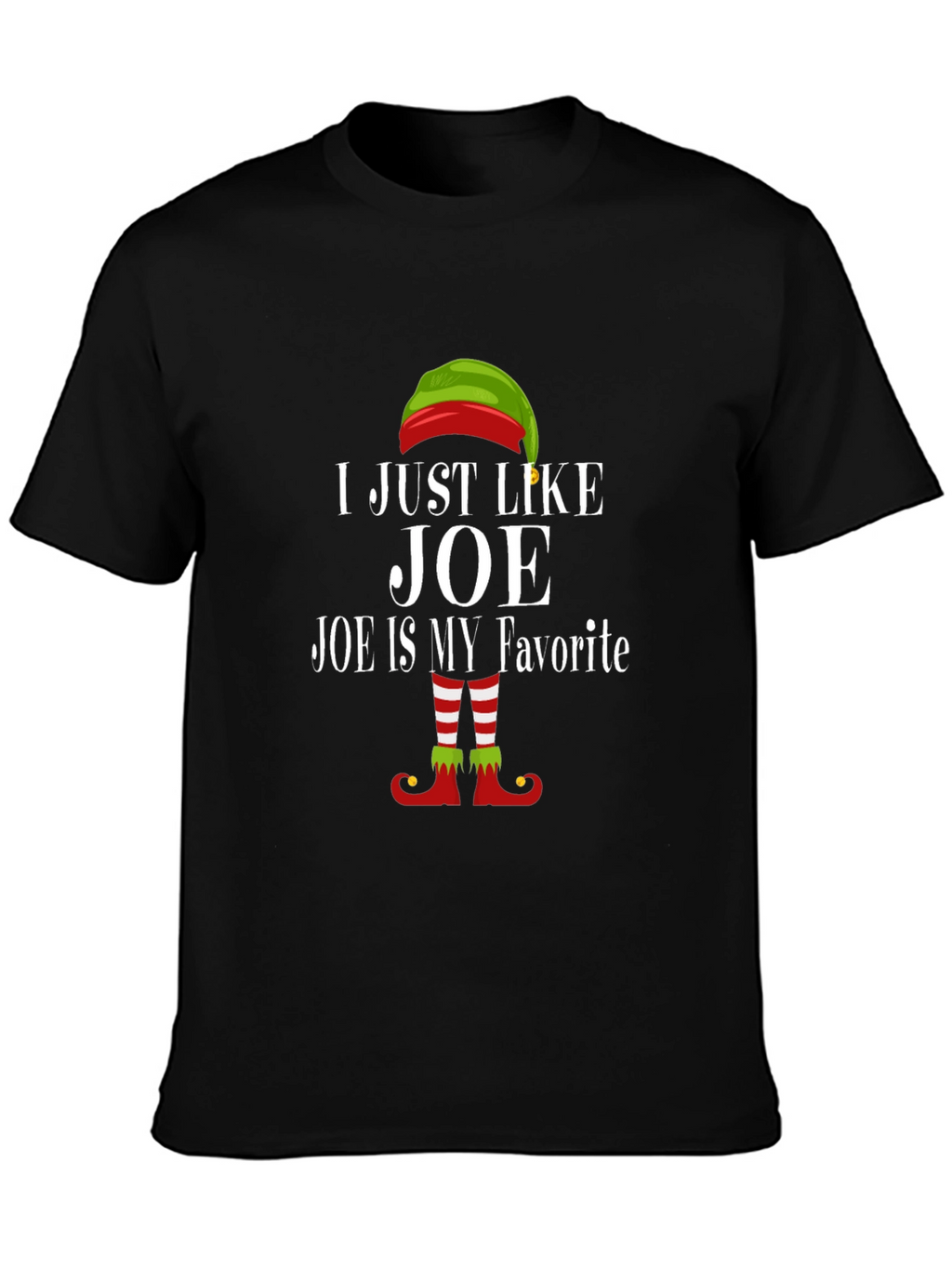 Funny Christmas Elf Joe T-Shirt