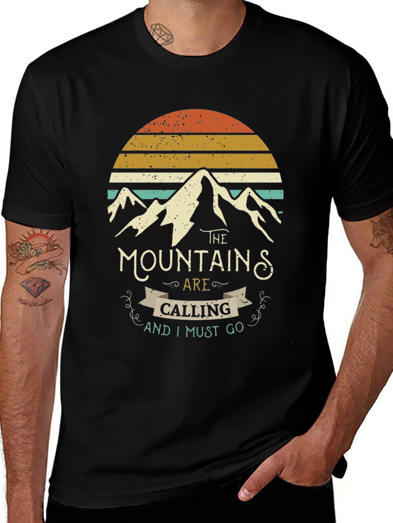 Mountains Are Calling Graphic Tee