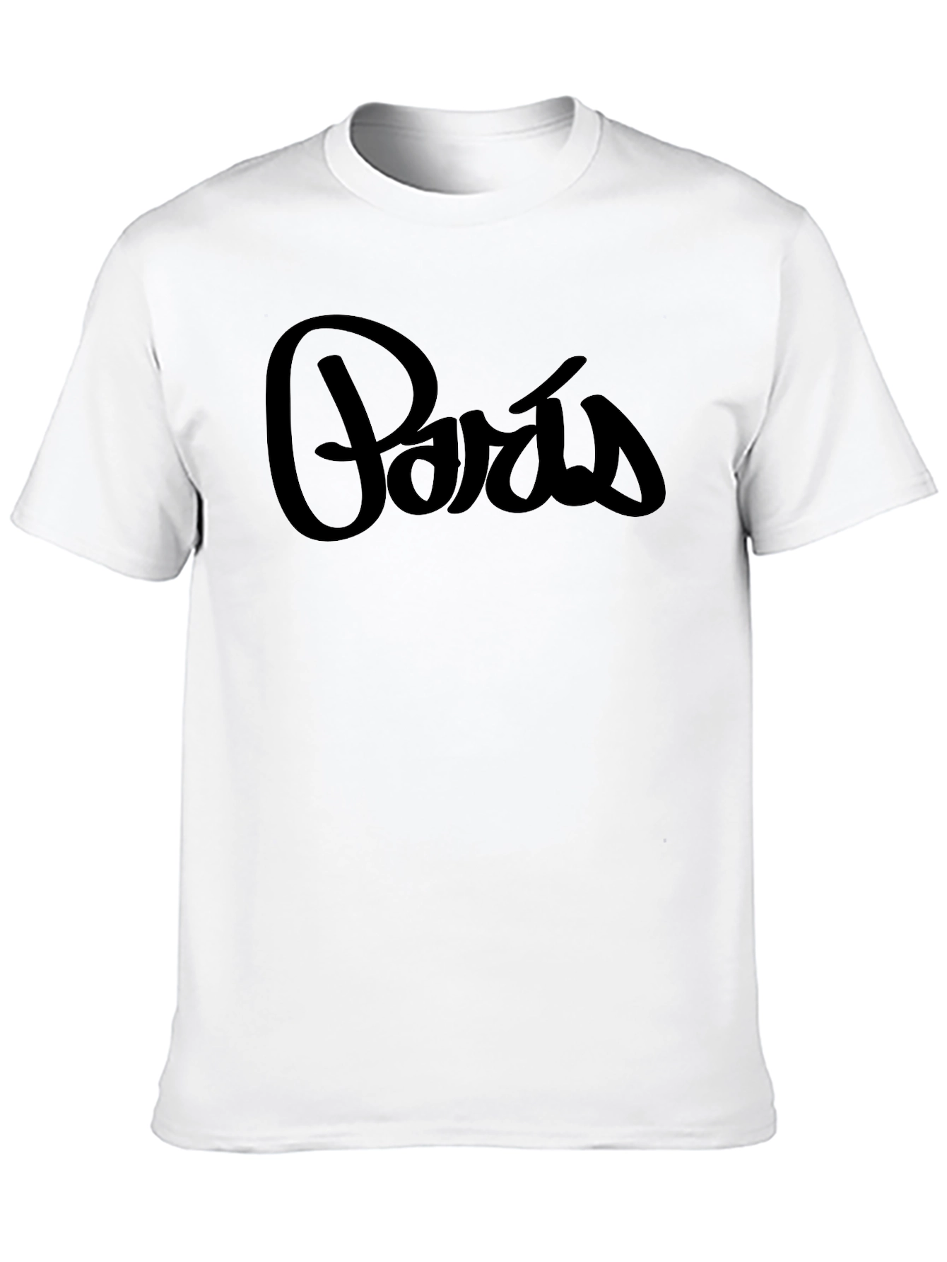 Paris Graphic T-Shirt - Stylish Black Tee