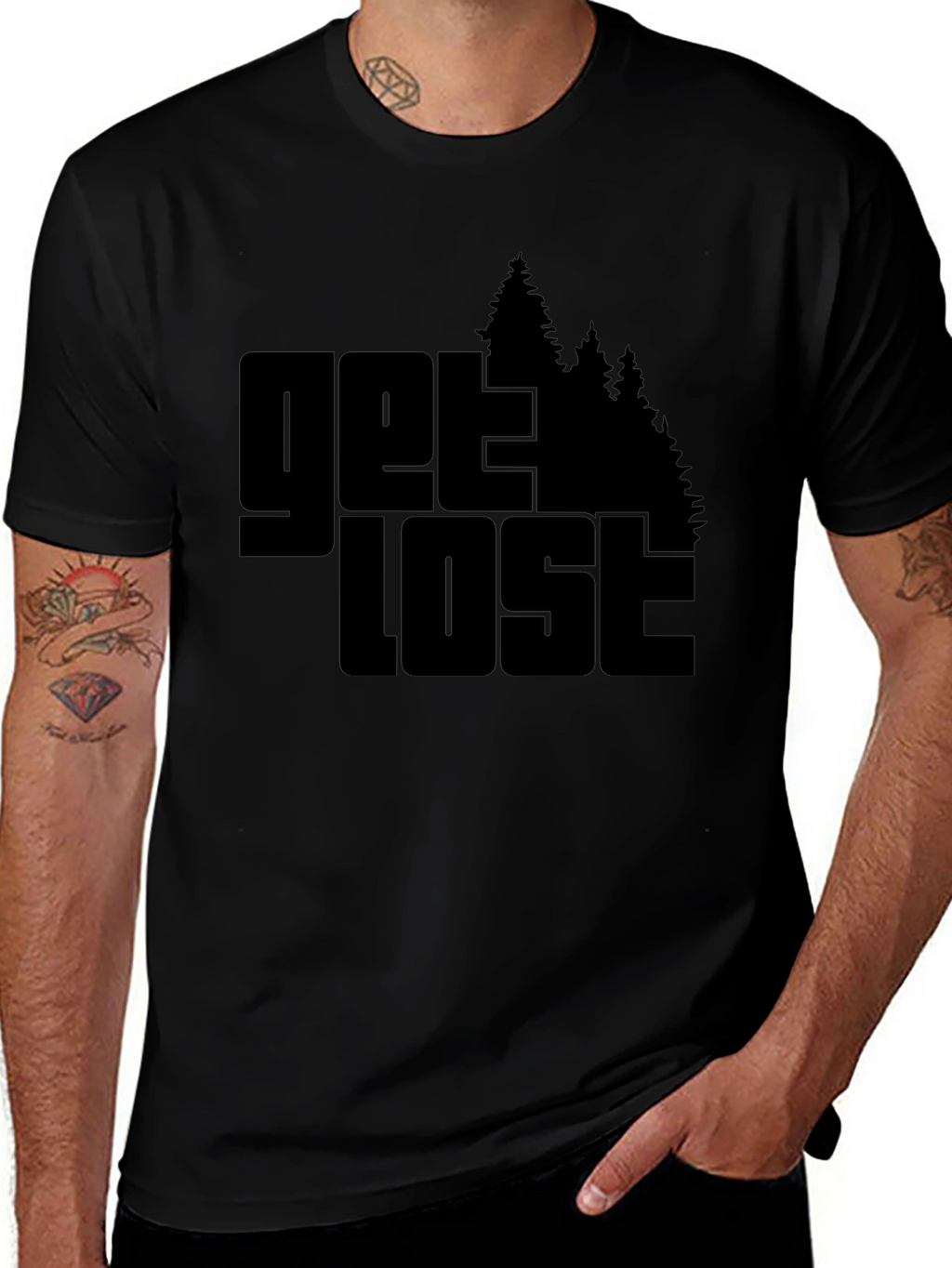 Get Lost Graphic Tee - Adventure Awaits!
