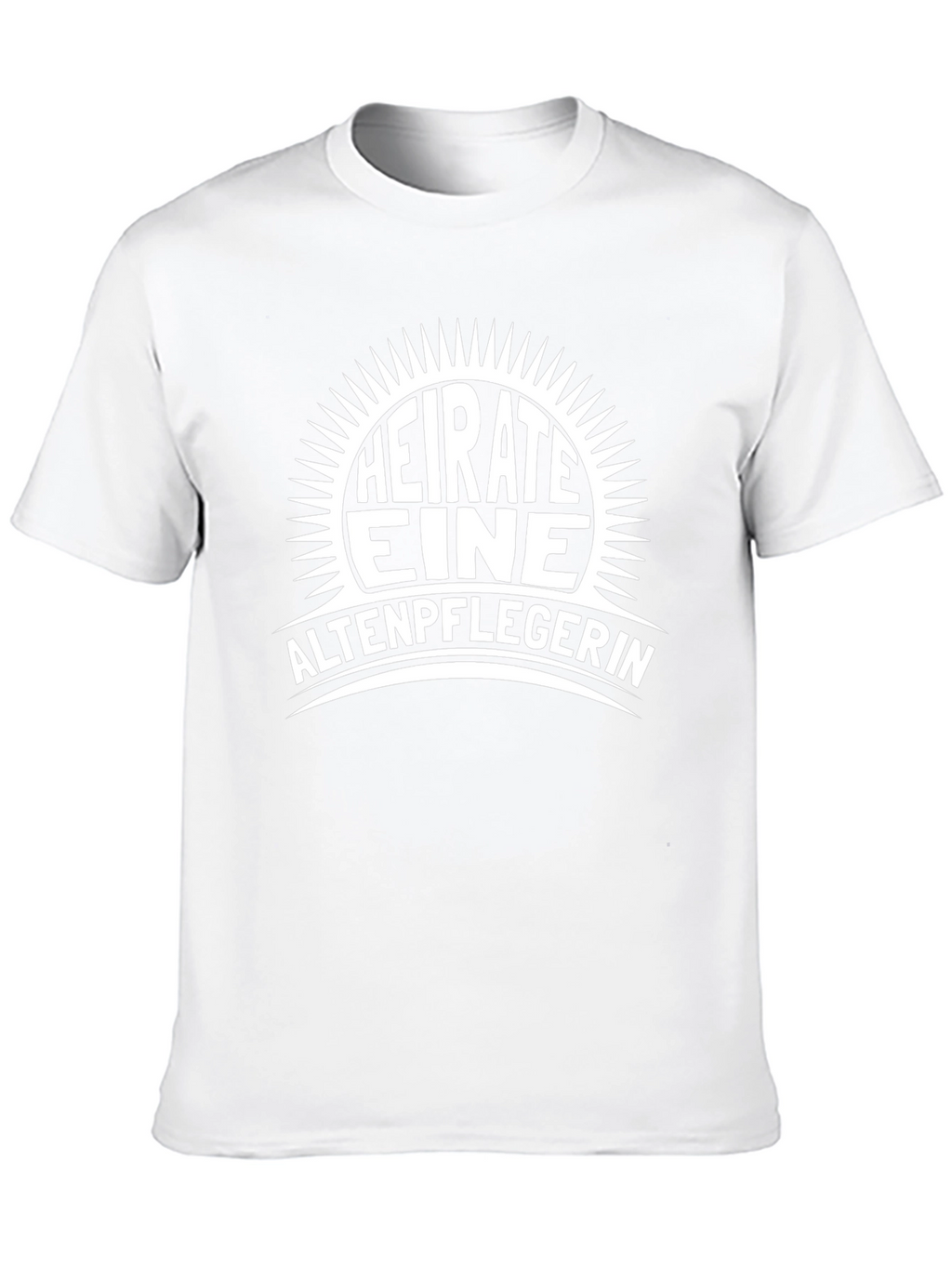 Marry an Altenpflegerin Black T-Shirt