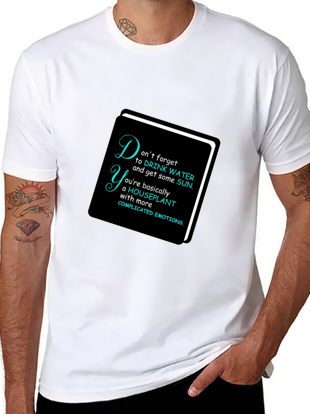 Houseplant with Complicated Emotions Graphic Tee