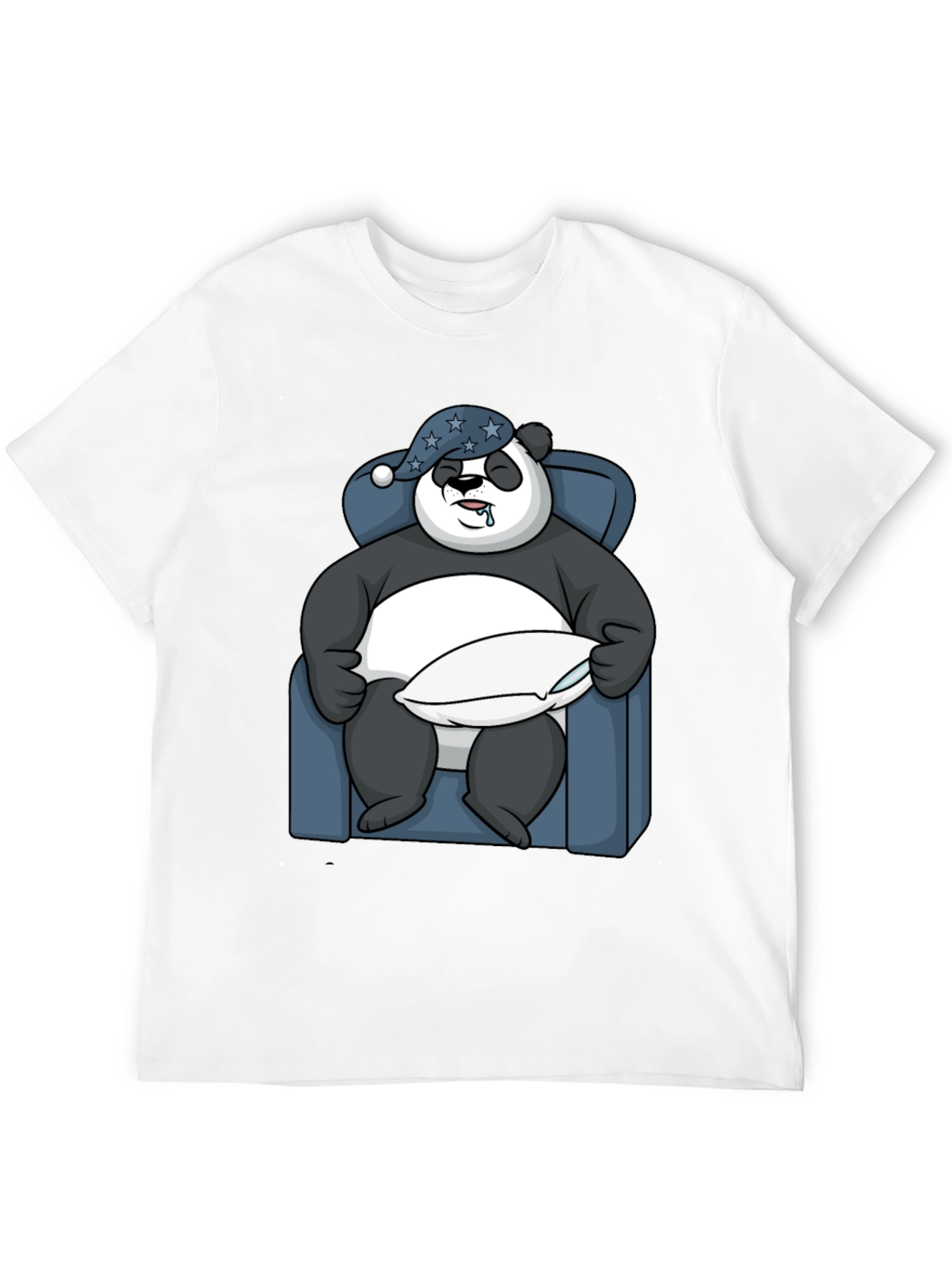 Sleepy Panda T-Shirt - Comfortable Cotton Tee