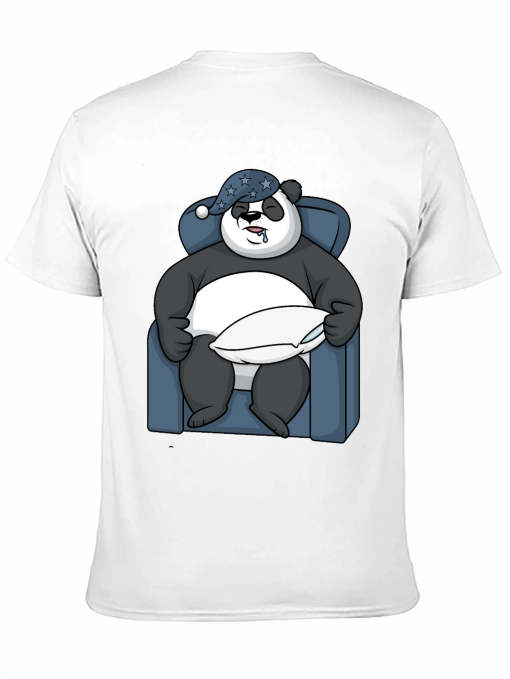 Sleepy Panda T-Shirt - Comfortable Cotton Tee
