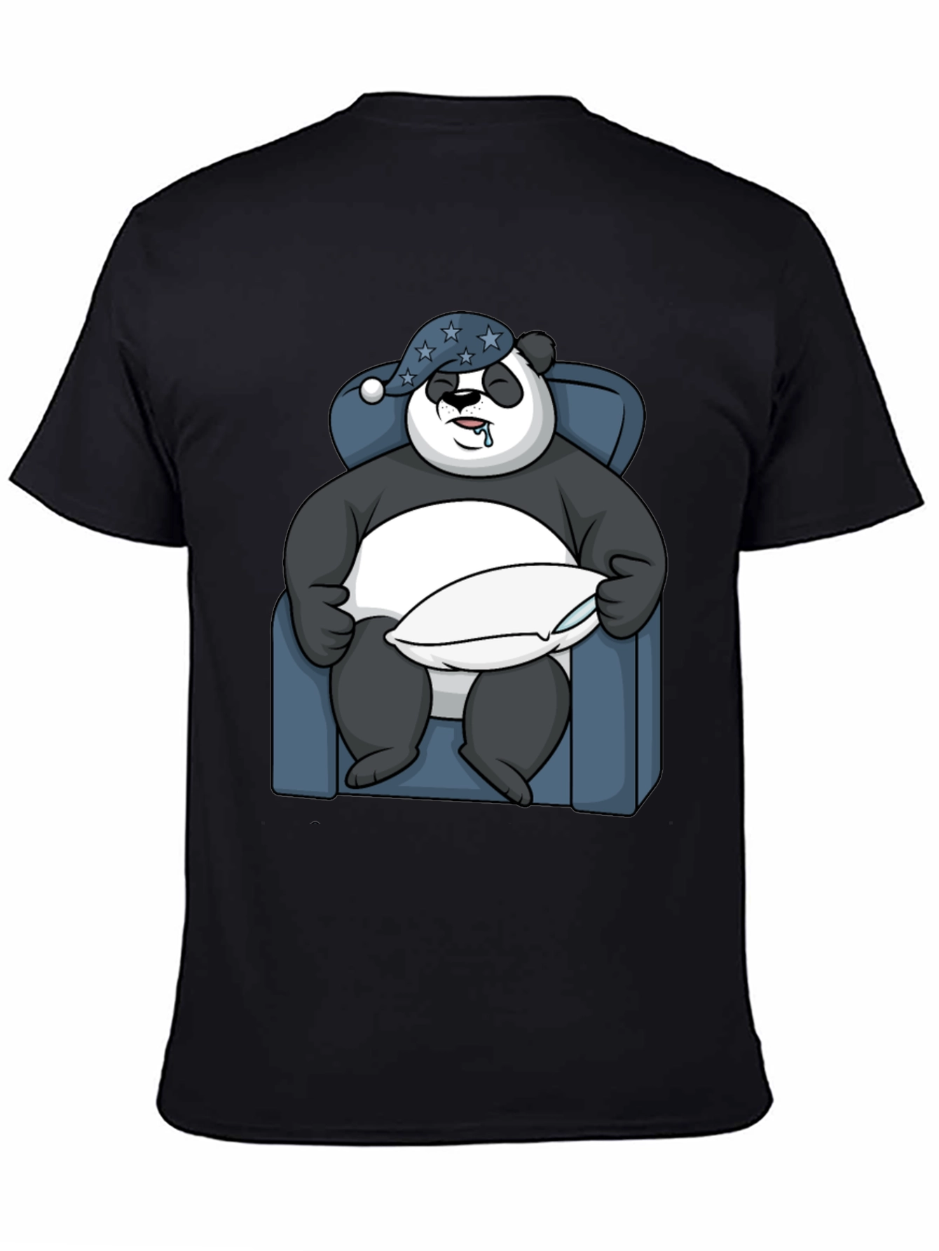 Sleepy Panda T-Shirt - Comfortable Cotton Tee