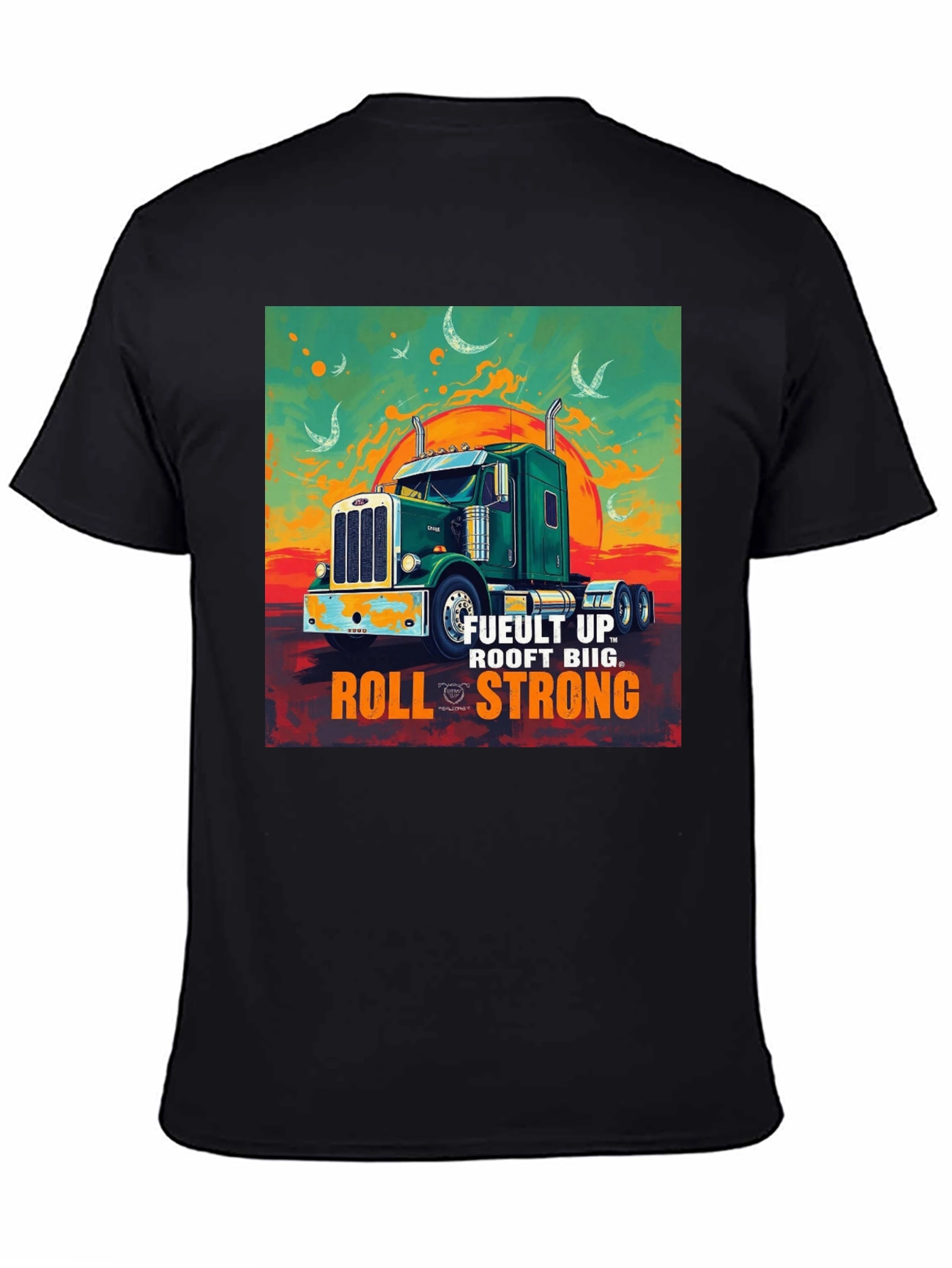 Fuelt Up Trucker T-Shirt - Roll Strong