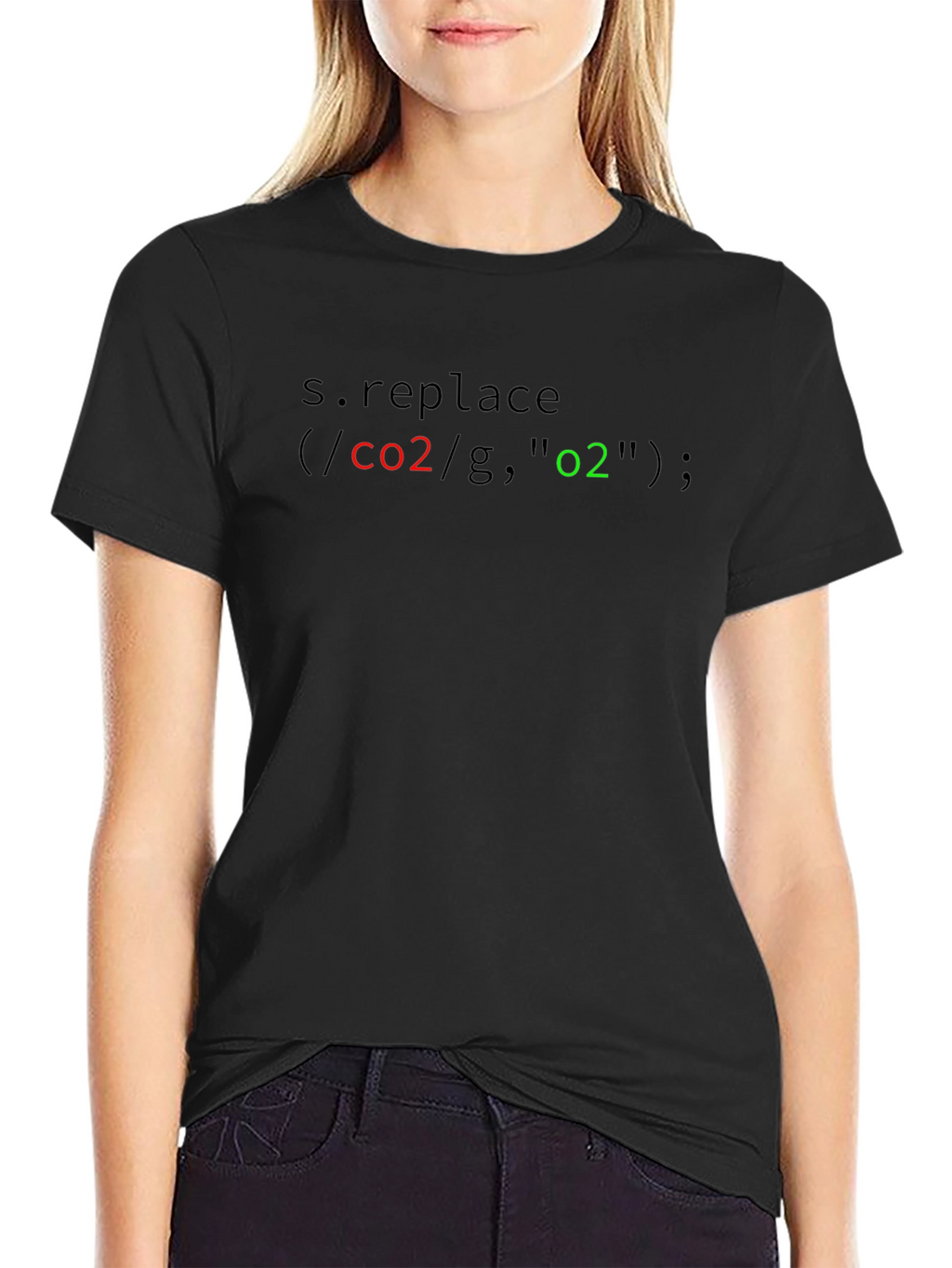 Code Replace T-Shirt - CO2 to O2