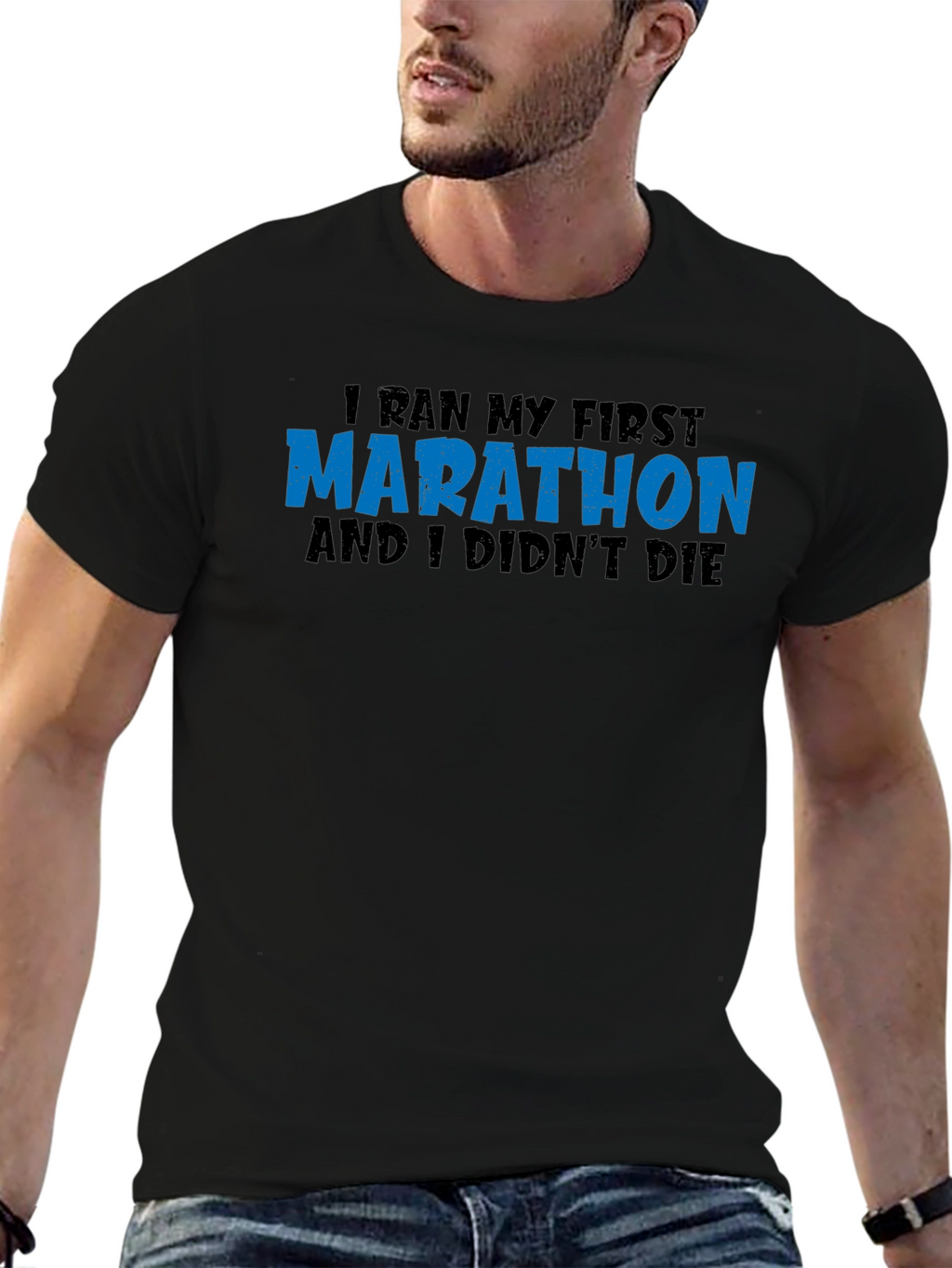 Marathon Finisher T-Shirt - I Didnt Die