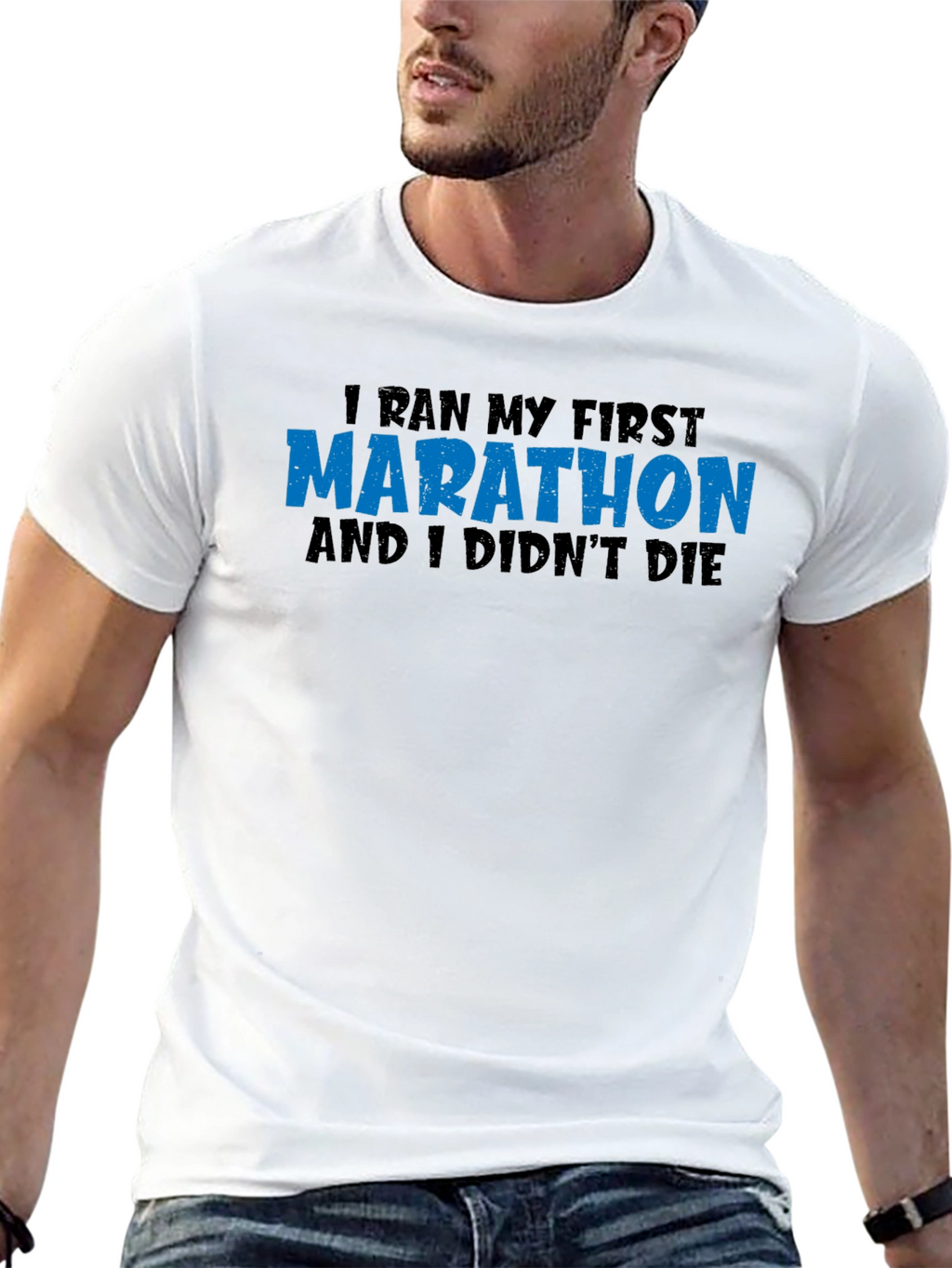 Marathon Finisher T-Shirt - I Didnt Die