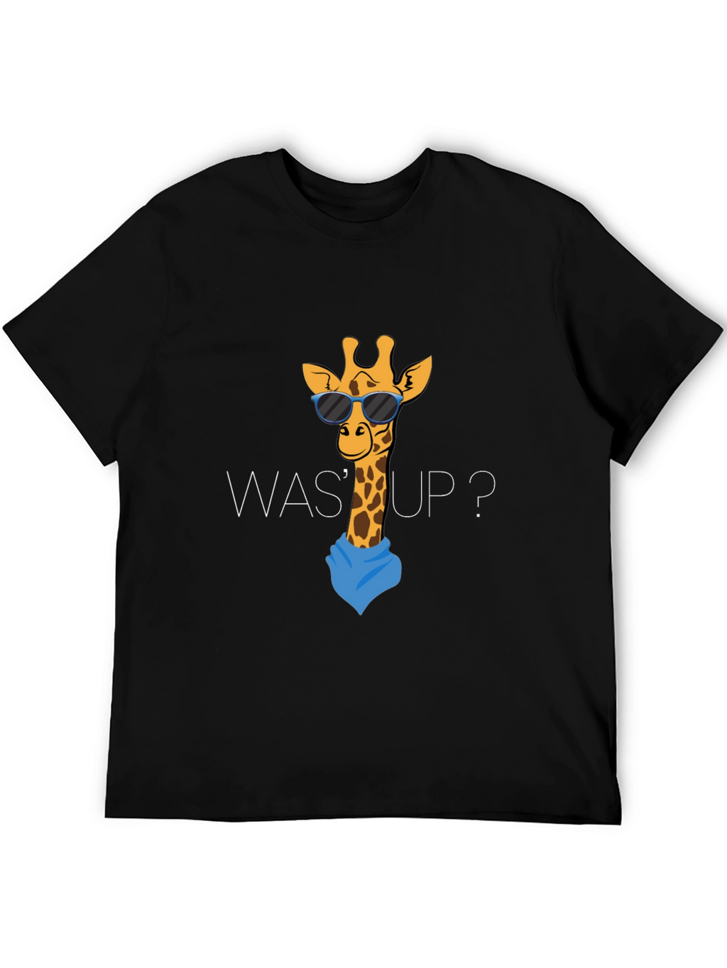 Cool Giraffe Graphic Tee - Was Up?