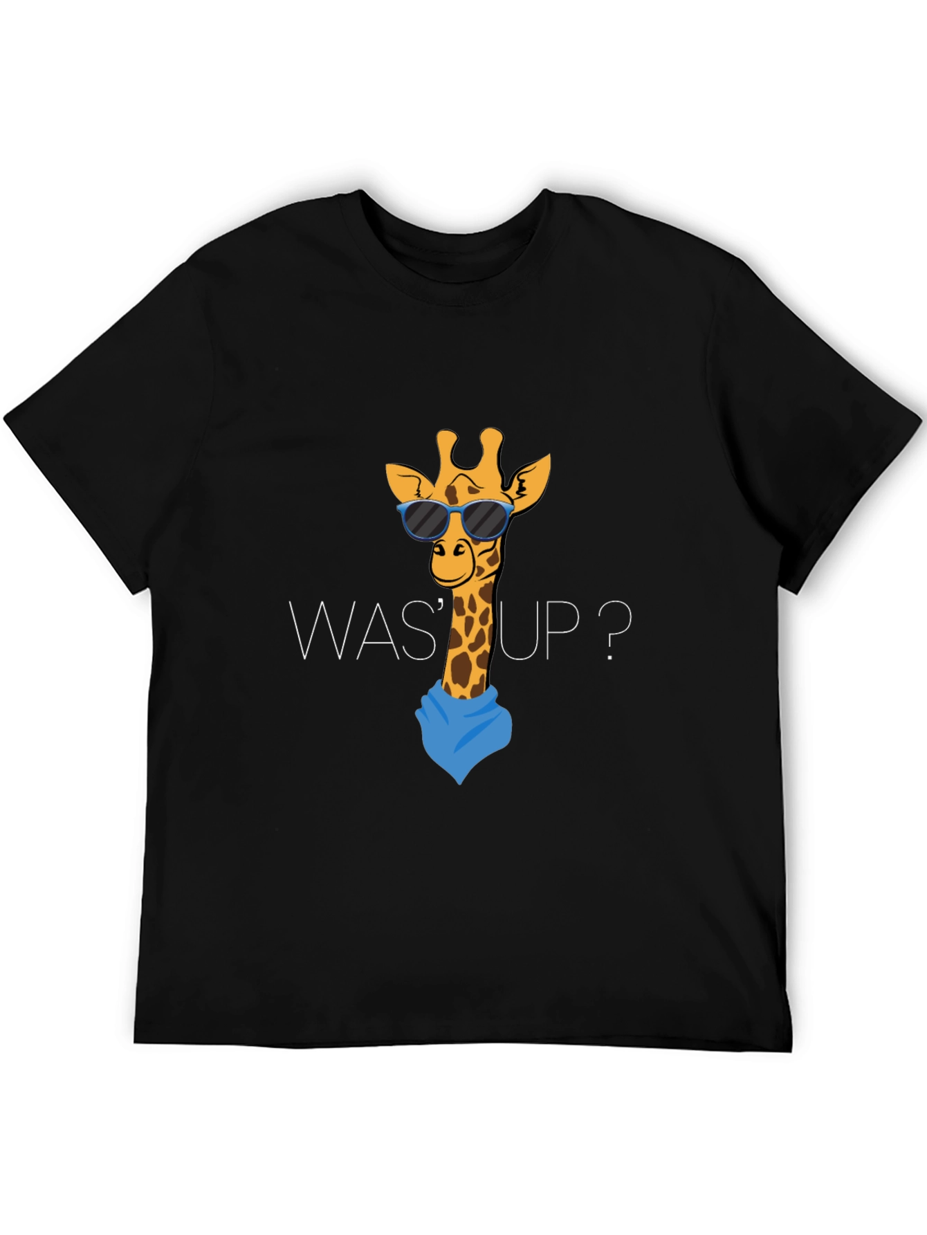 Cool Giraffe Graphic Tee - Was Up?