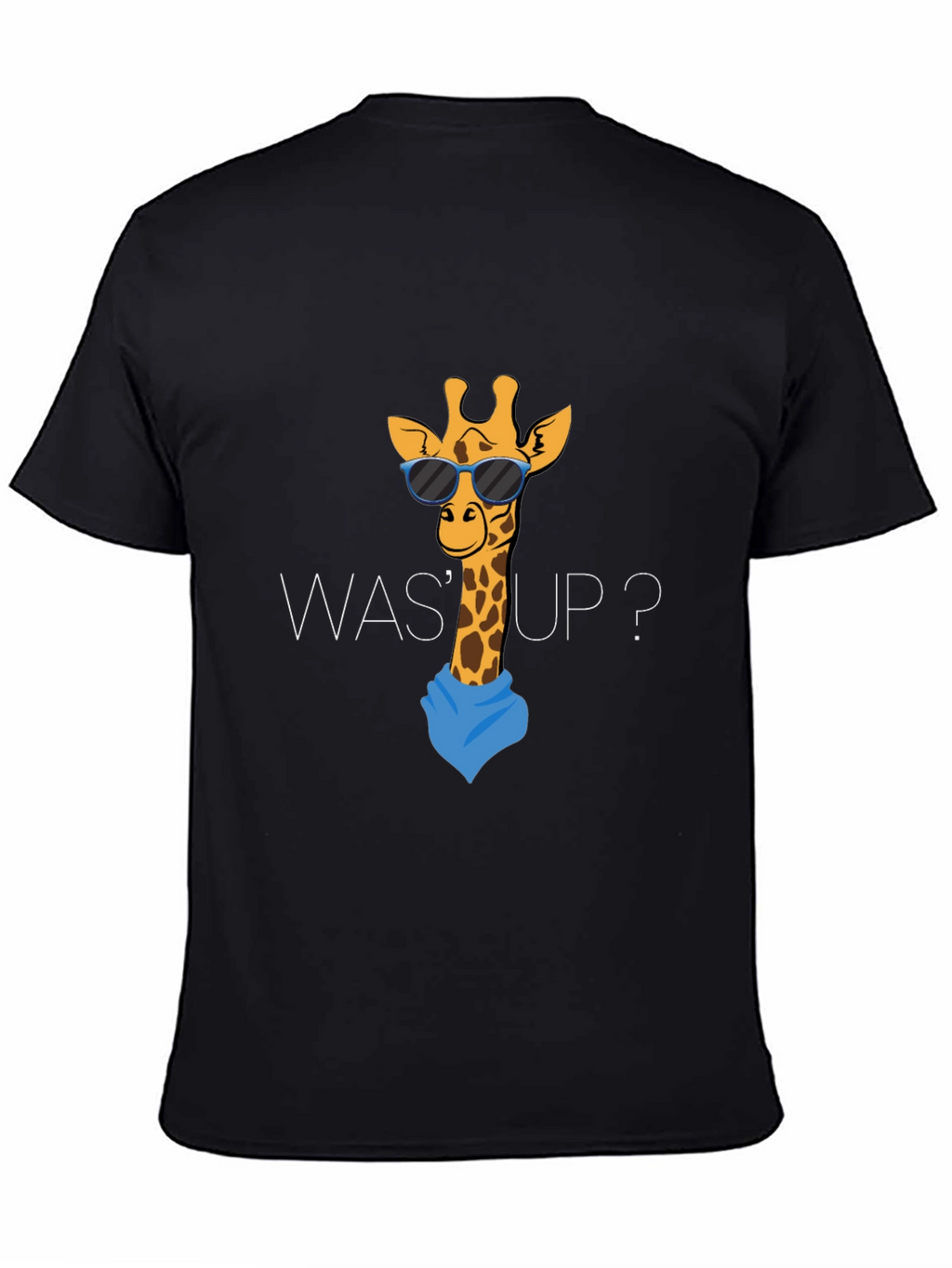 Cool Giraffe Graphic Tee - Was Up?