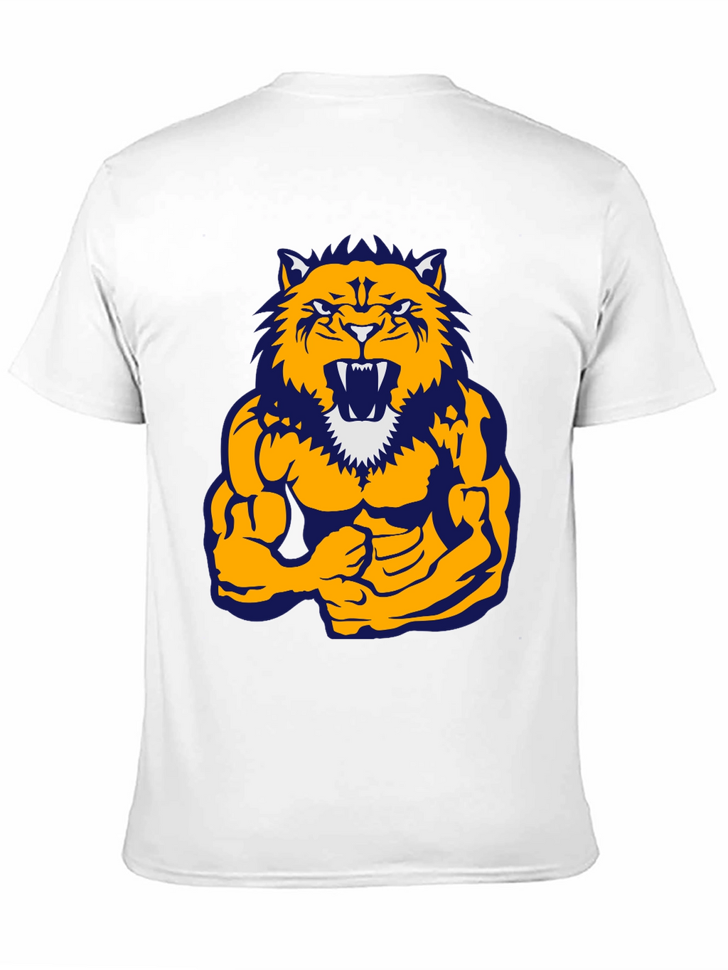 Muscle Tiger Graphic Tee - Black