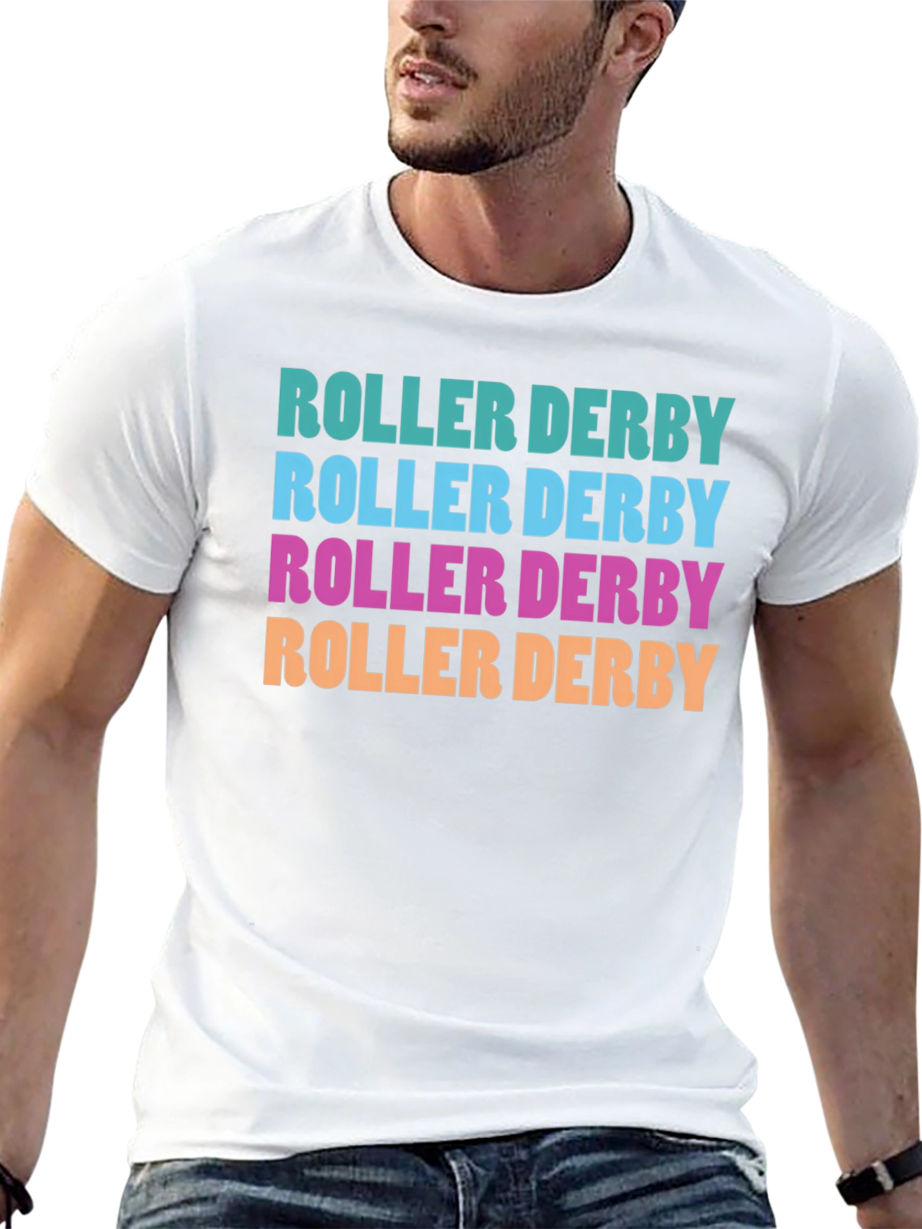 Roller Derby T-Shirt - Retro Design